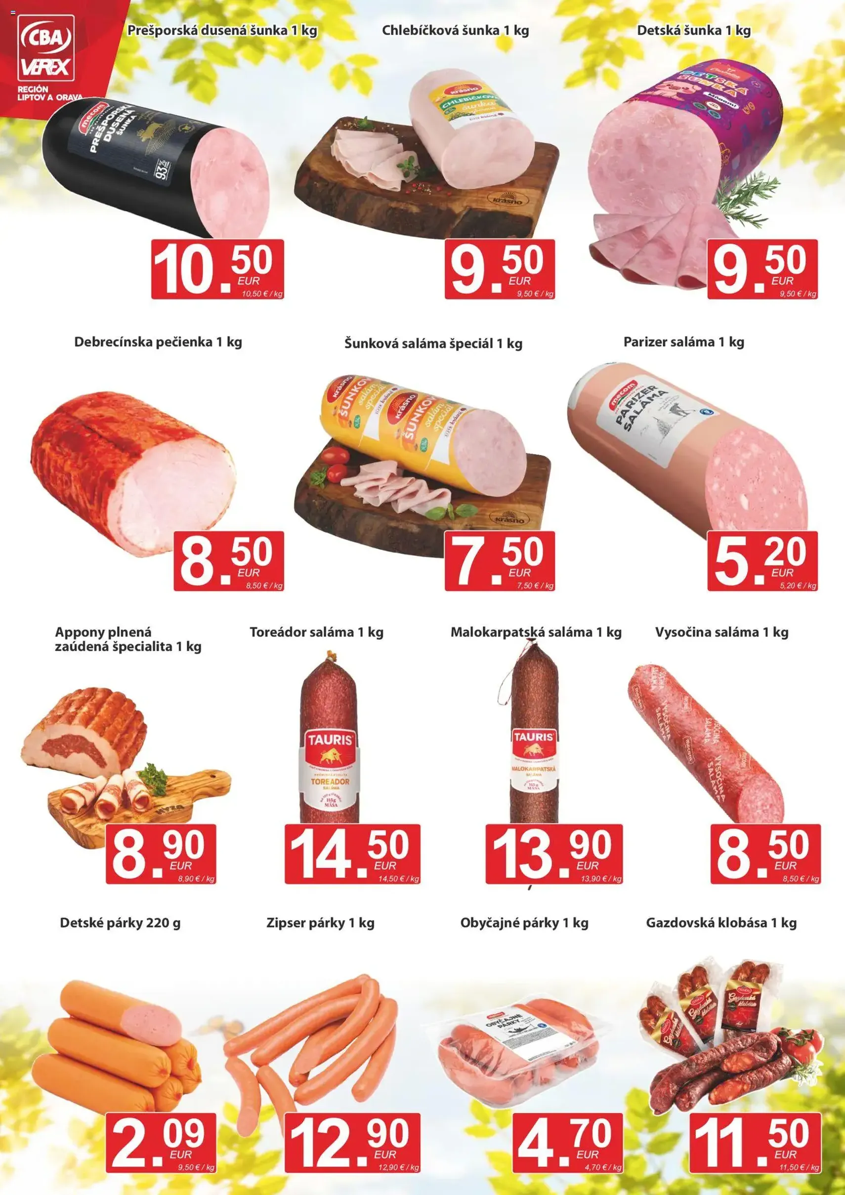 CBA Verex leták - platný leták od 18.06.2026 strana 2 z 12