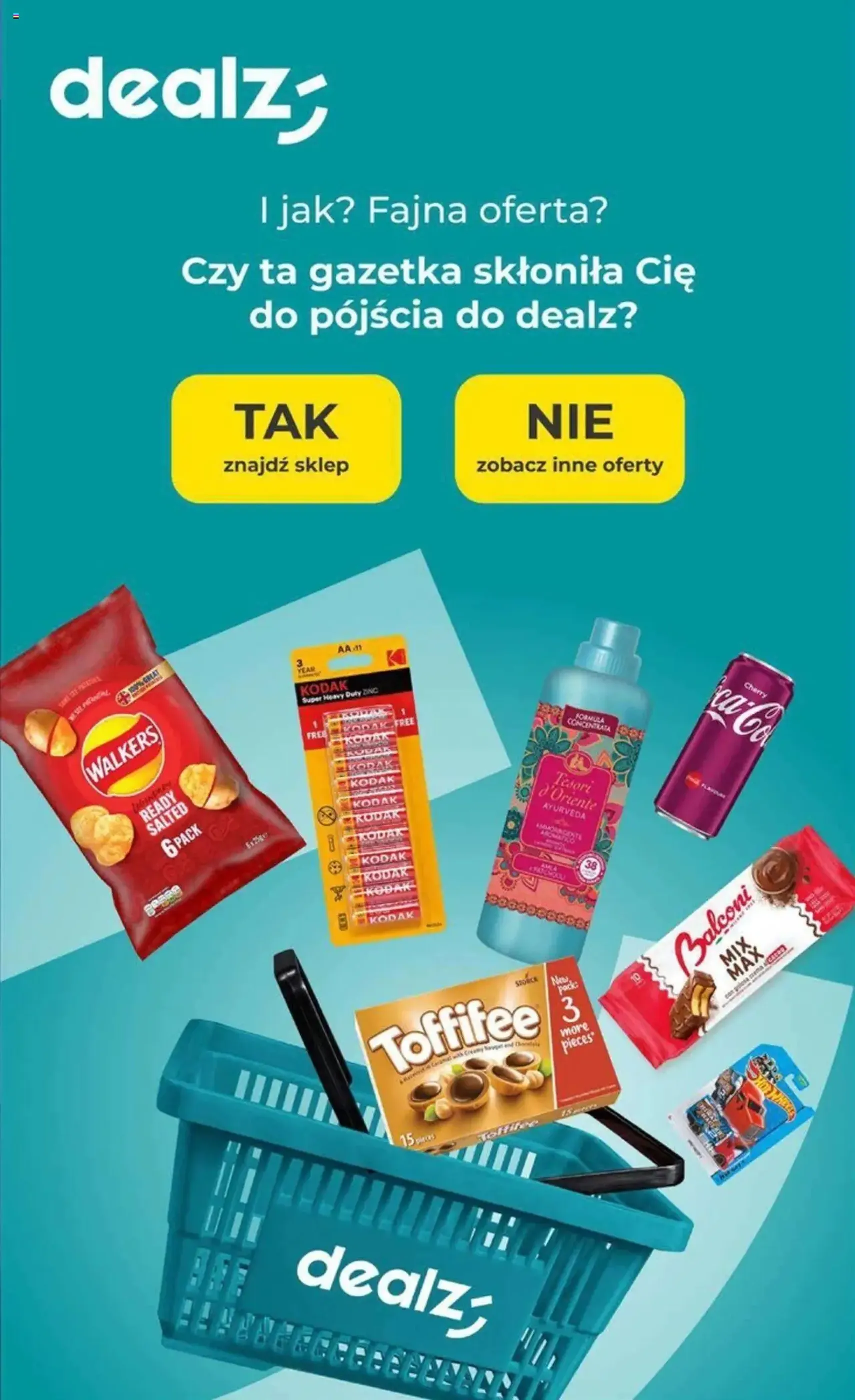 Dealz Gazetka - ważny gazetka od 07.08.2025 strona 53 z 53 Dealz Gazetka - ważny gazetka od 07.08.2025 strona 53 z 53
