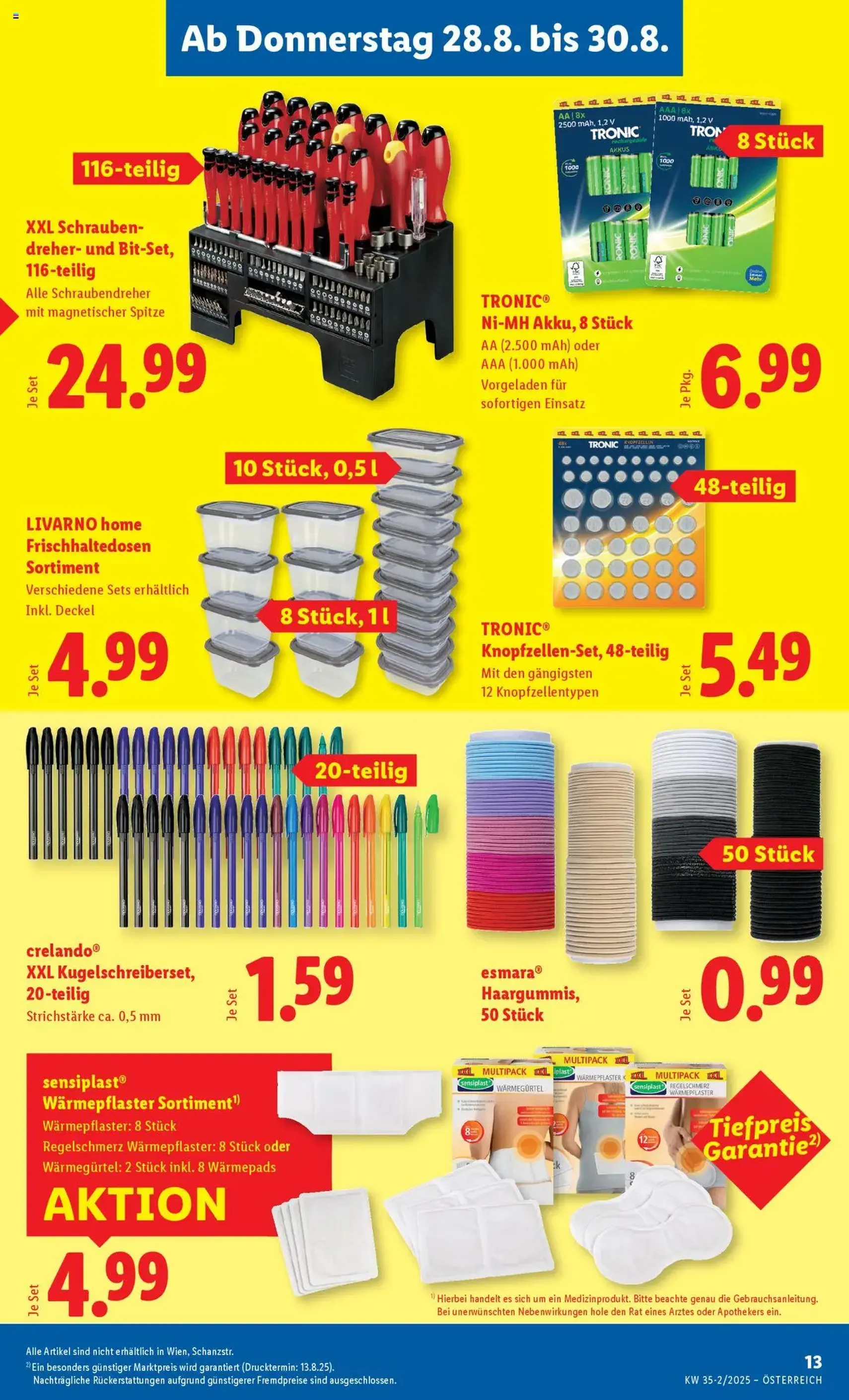 Lidl Flugblatt - Gültiger Prospekt ab 28.08.2025, Seite 15 von insgesamt 48 Lidl Flugblatt - Gültiger Prospekt ab 28.08.2025, Seite 15 von insgesamt 48