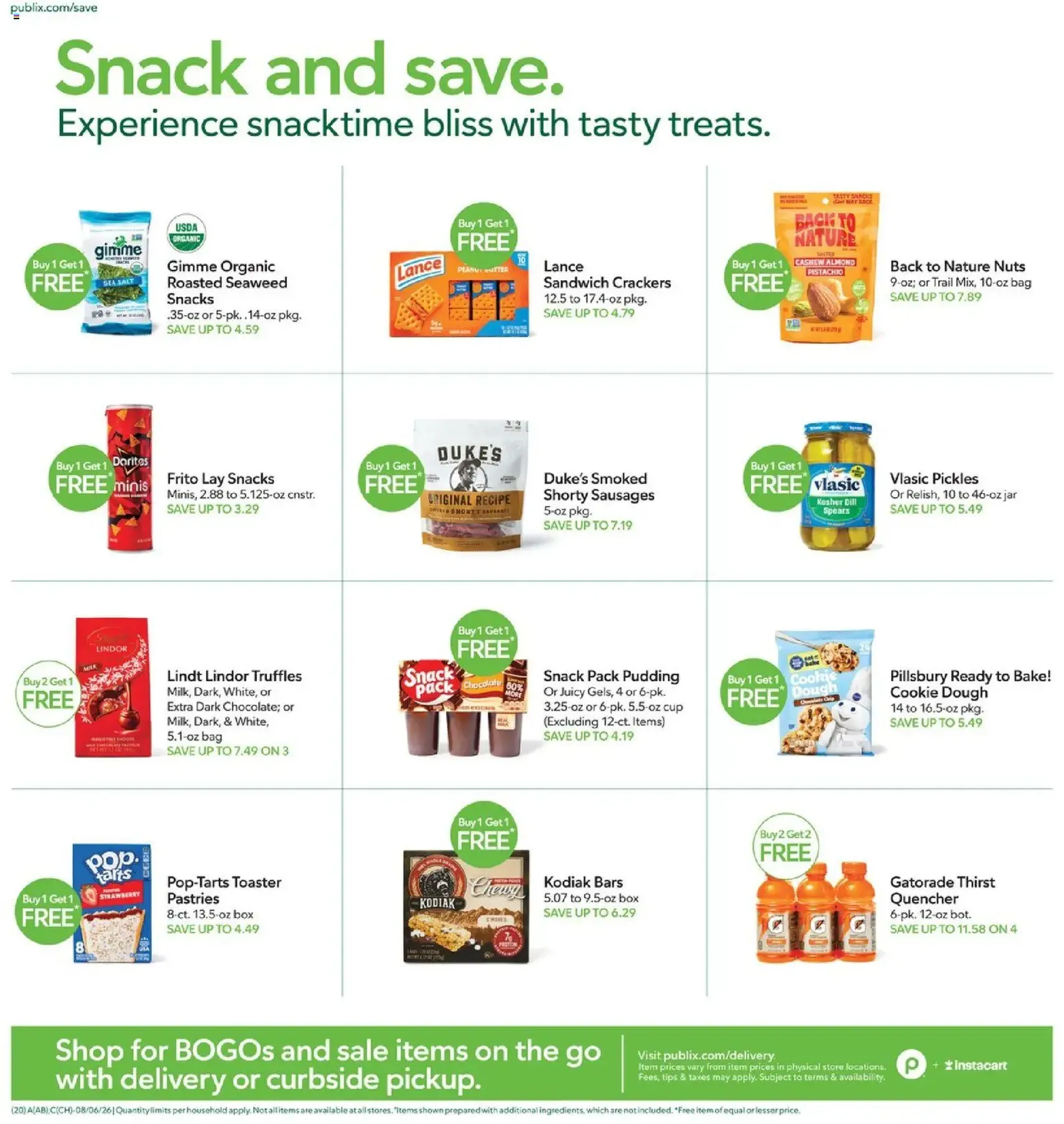 Publix Weekly Ad - valid flyer from 08/05/2026, page 20 of 21