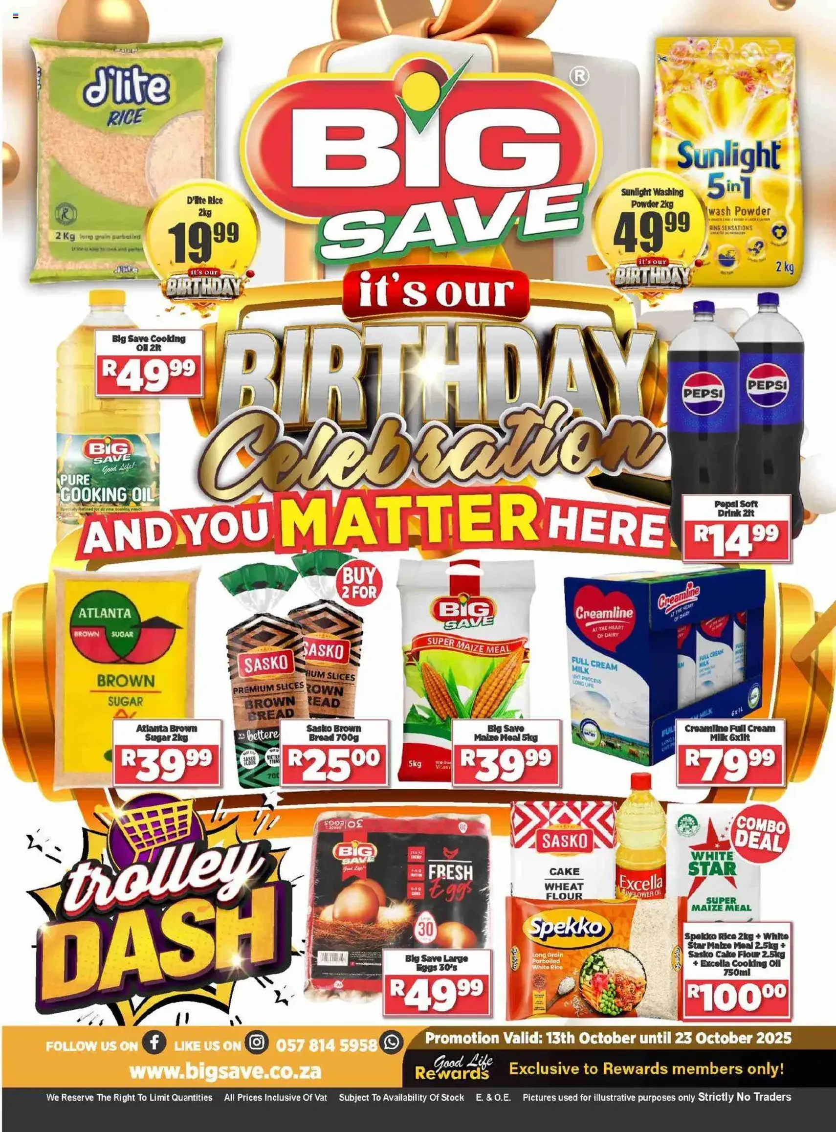 Big Save Specials - valid flyer from 13/10/2025, page 1 of 4