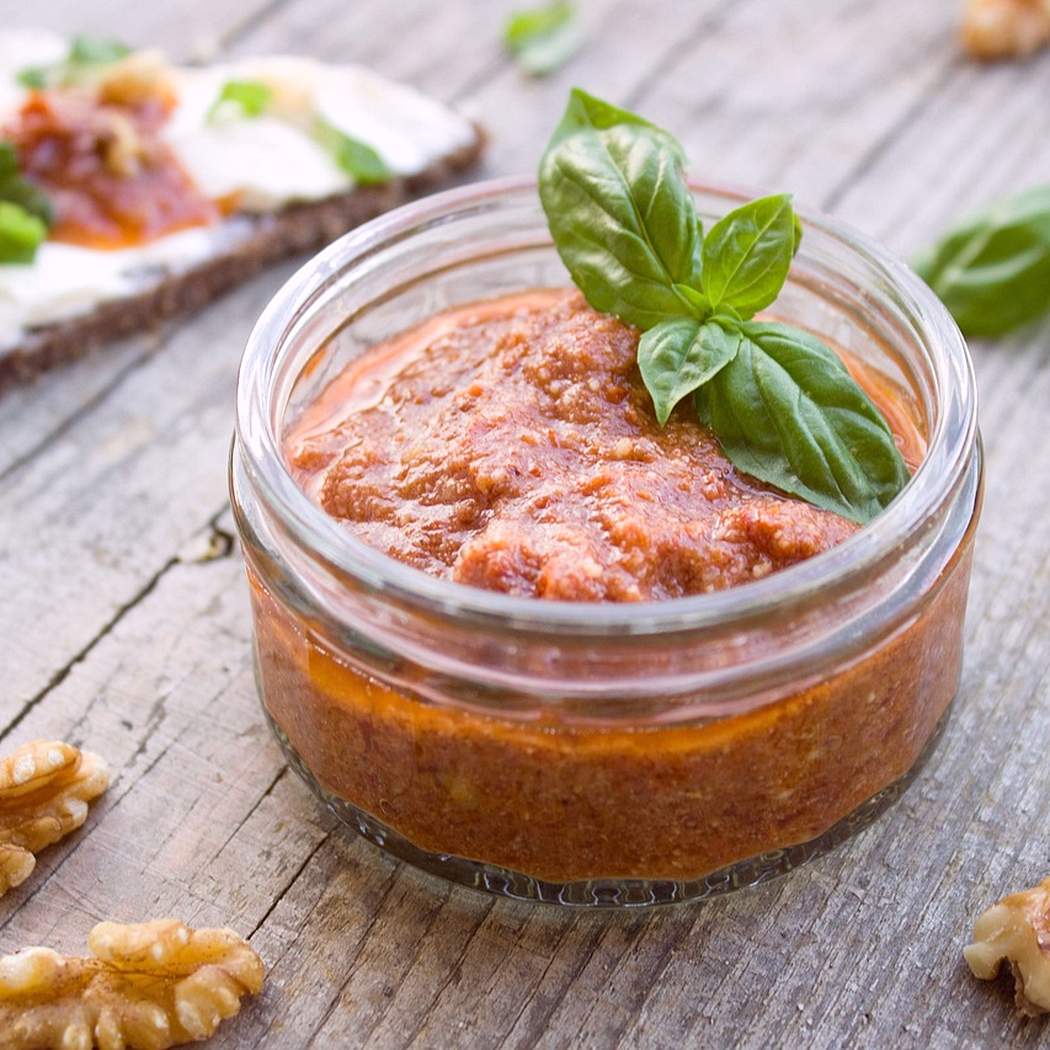 Hagyományos mexikói friss paradicsom Salsa Verde