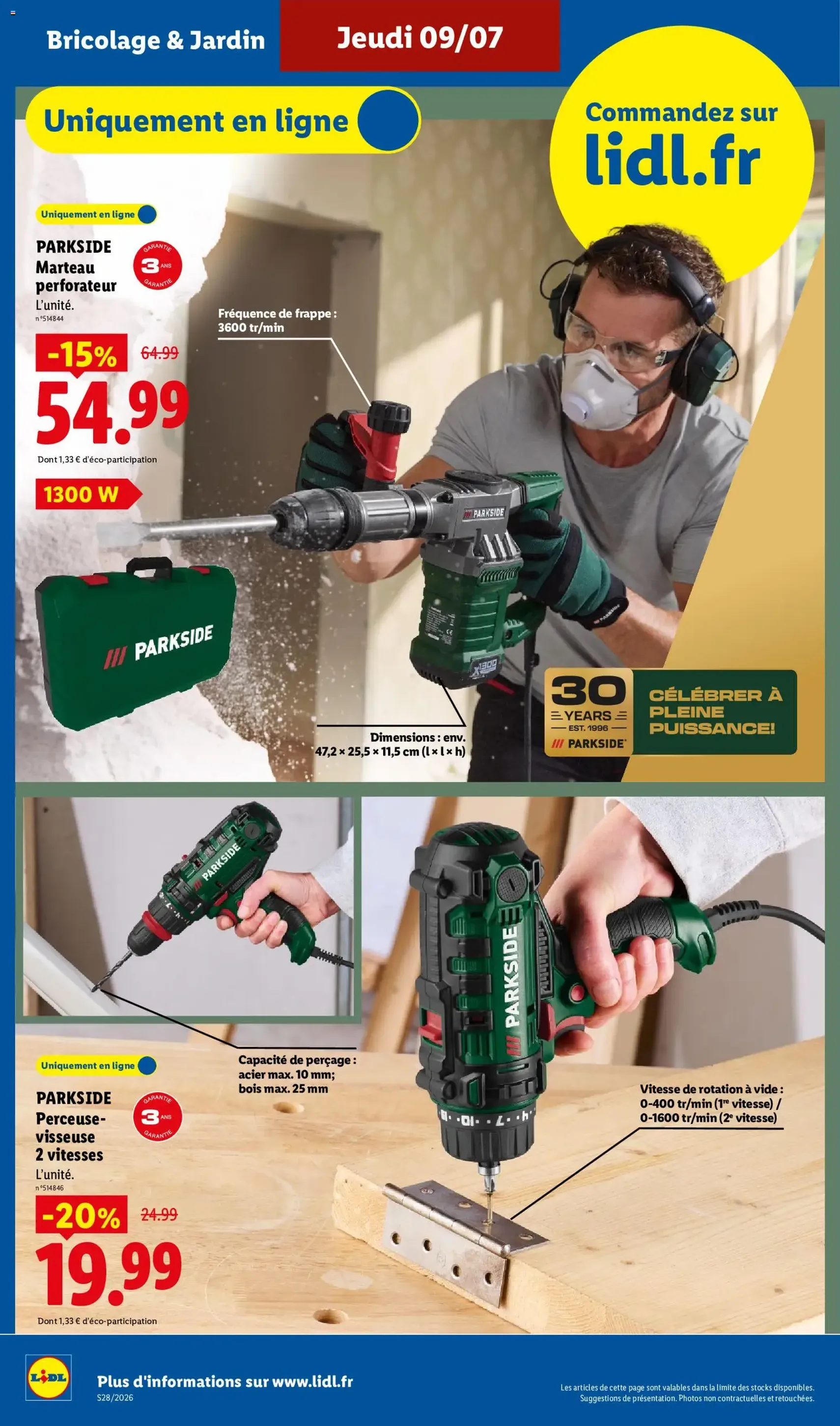 LIDL catalogue - brochure valable à partir du 09/07/2026, page 46 sur 68