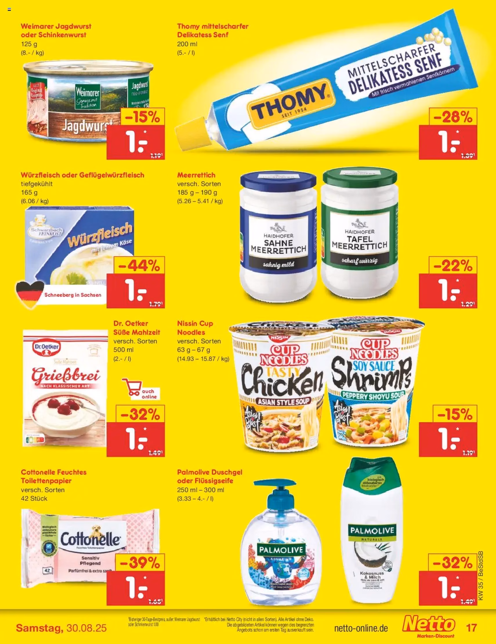 Netto Marken-Discount Prospekt - Gültiger Prospekt ab 25.08.2025, Seite 23 von insgesamt 65