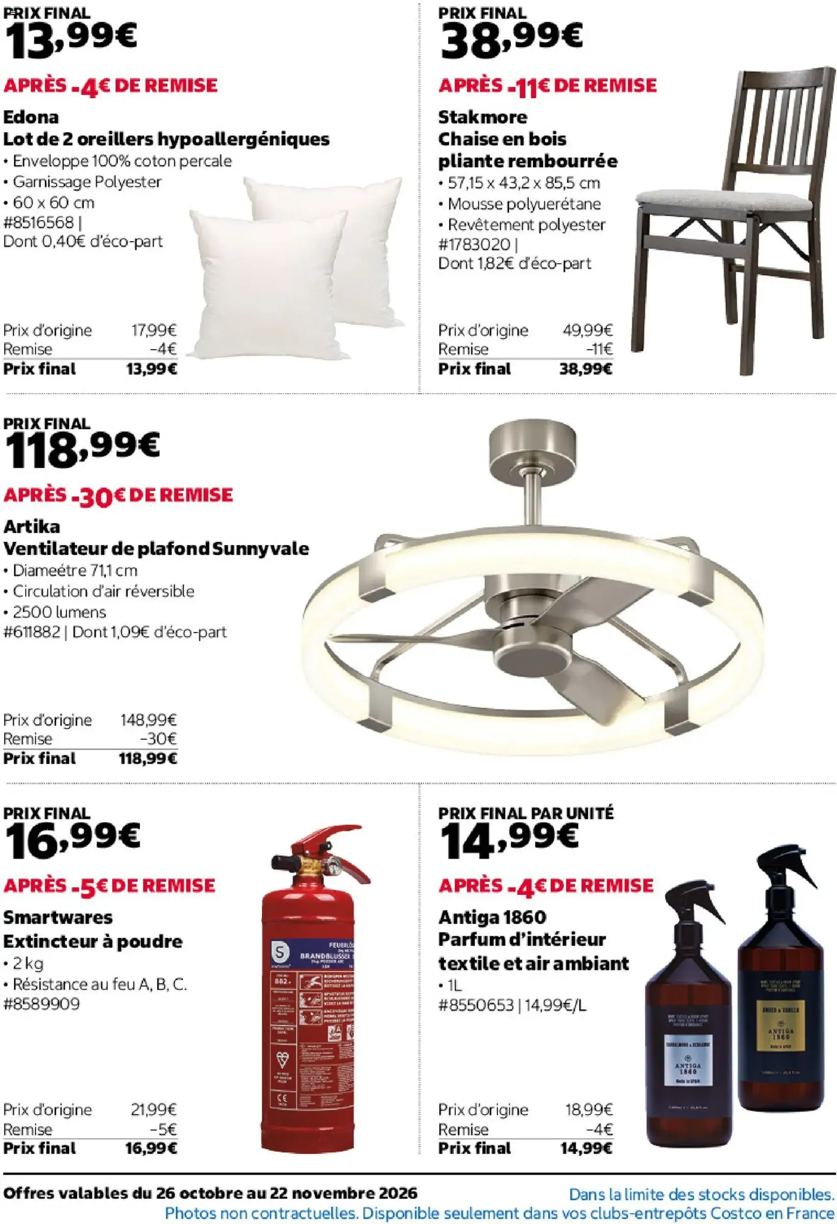 Costco catalogue - brochure valable à partir du 26/10/2026, page 6 sur 20
