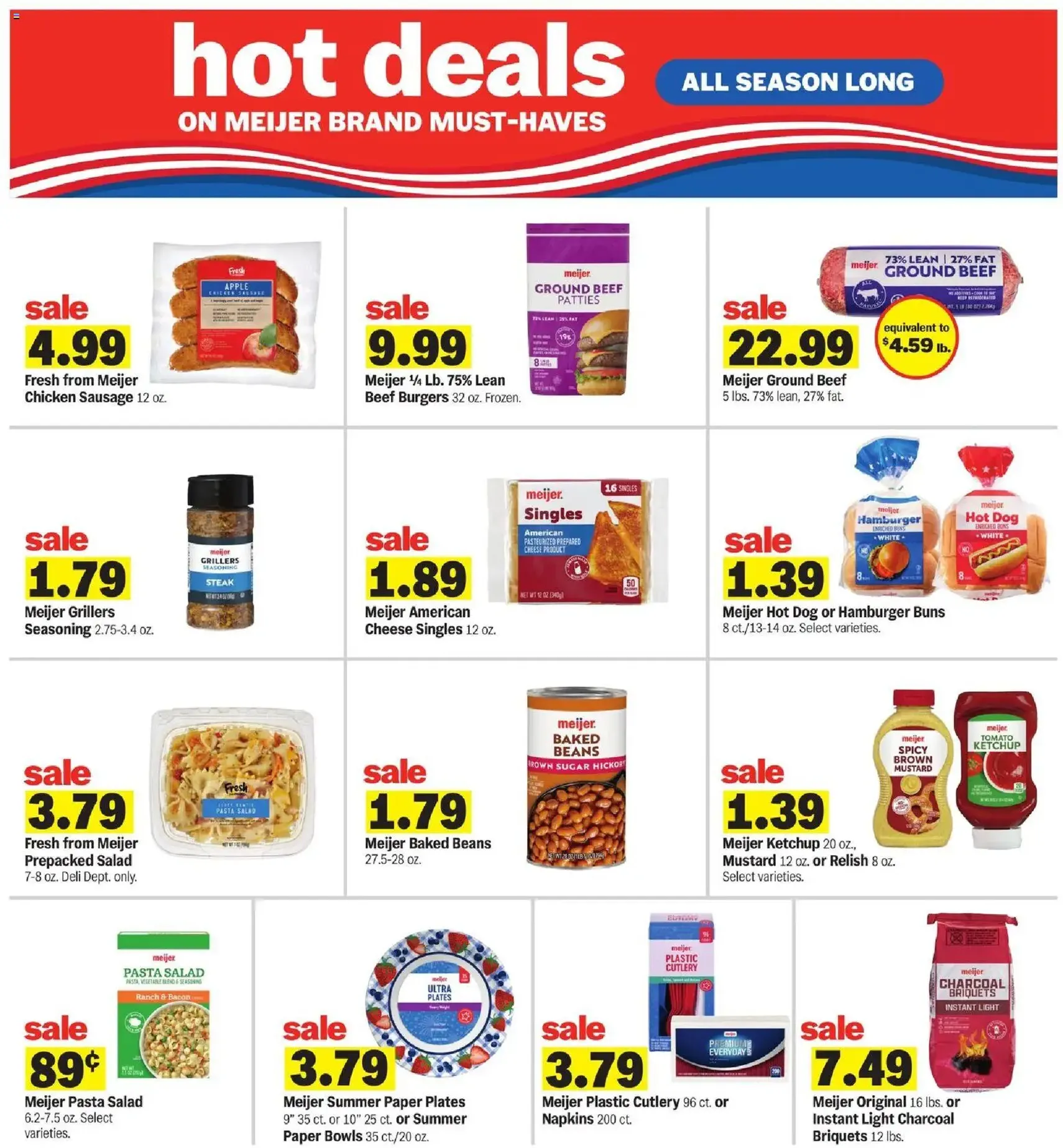 Meijer Weekly Ad - valid flyer from 06/17/2026, page 34 of 50