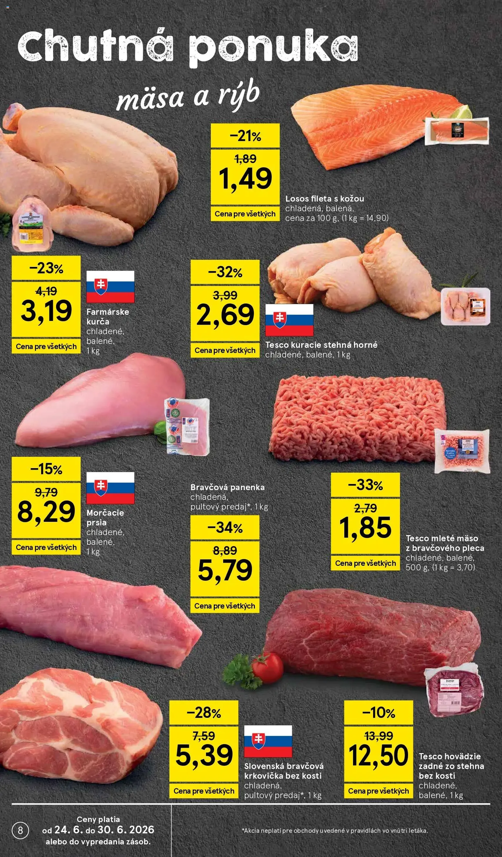 Tesco Hypermarket - leták - platný leták od 24.06.2026 strana 8 z 51