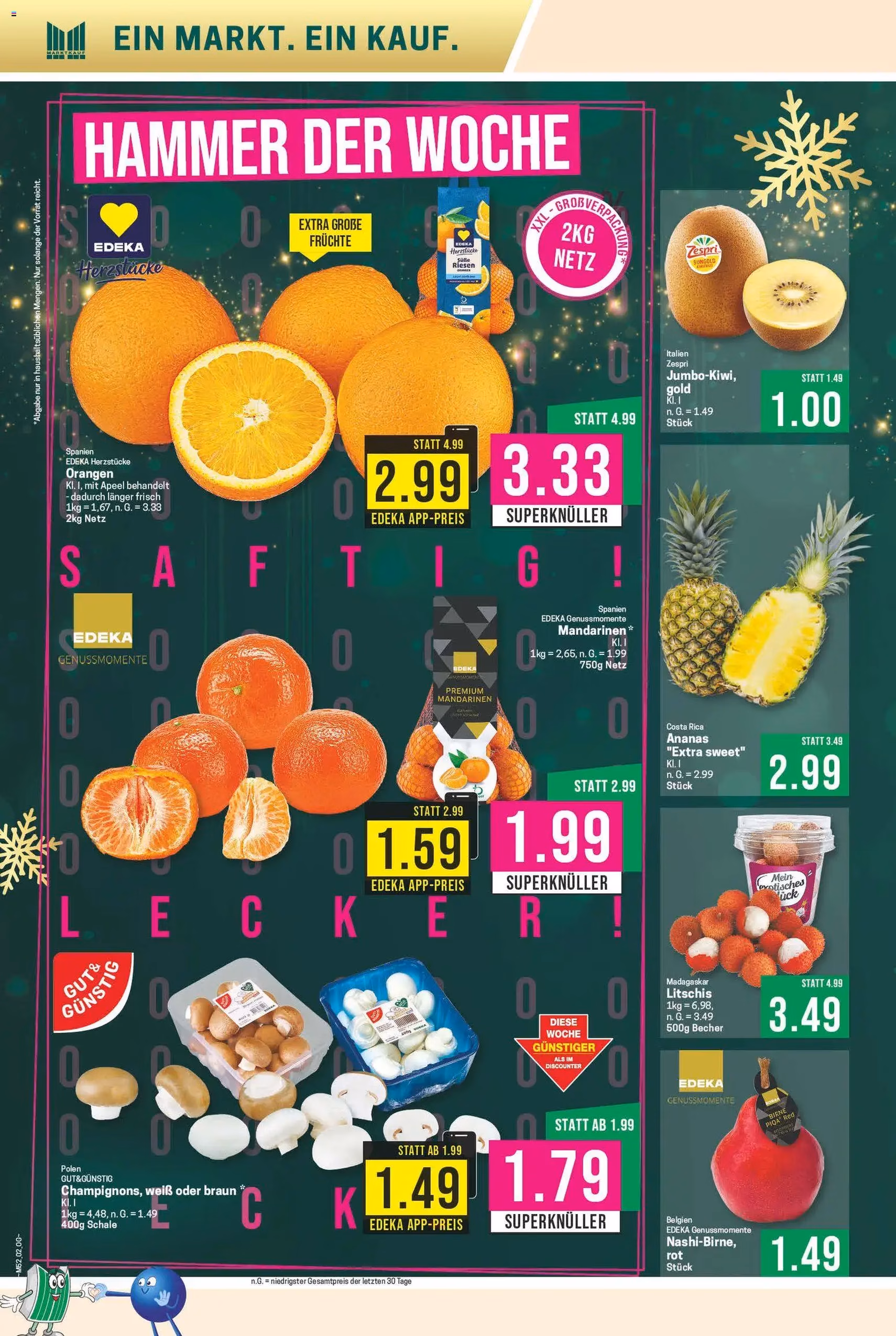 Marktkauf Prospekt - Gültiger Prospekt ab 22.12.2025, Seite 2 von insgesamt 31