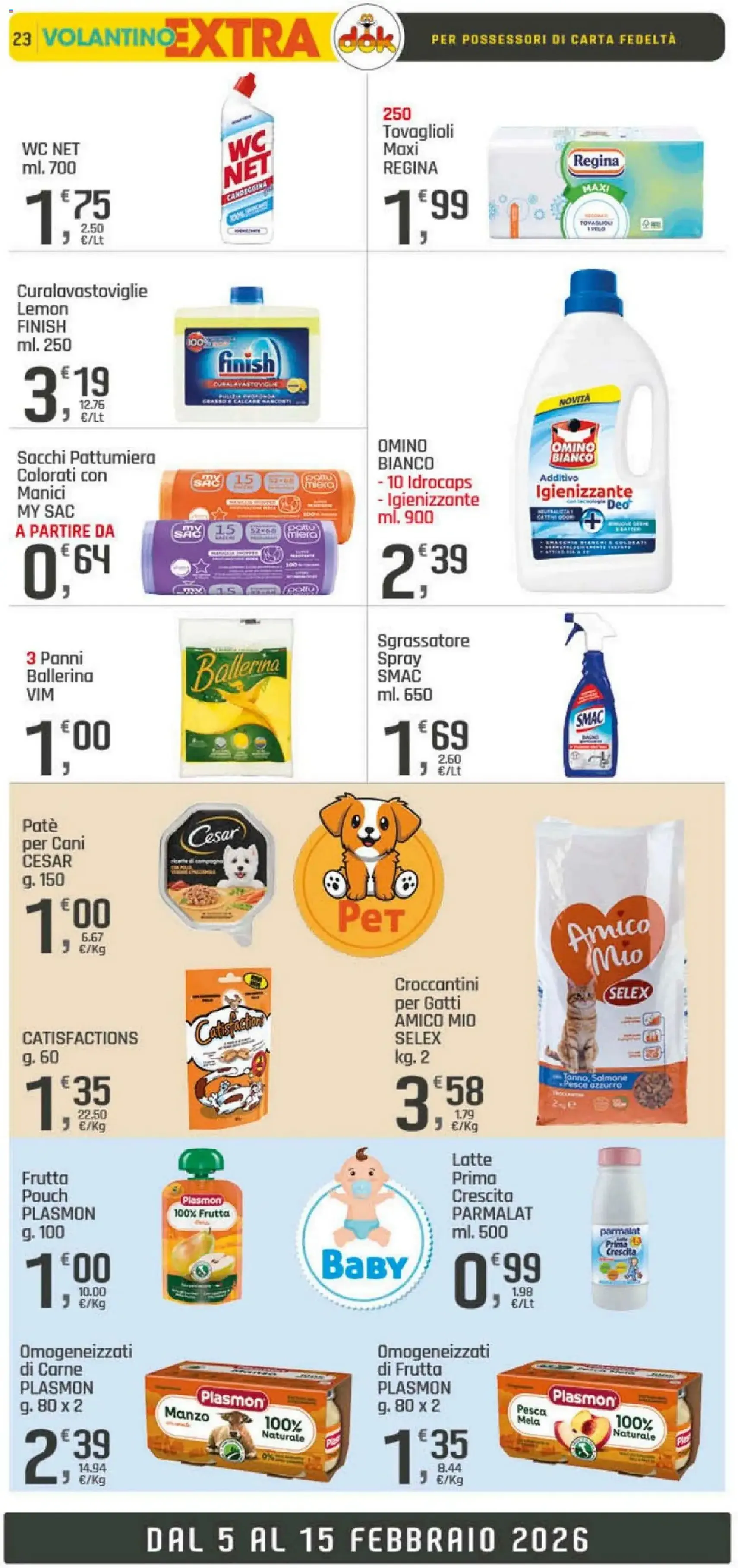 Volantino DOK - volantino valido dal 05/02/2026 pagina 23 di 24
