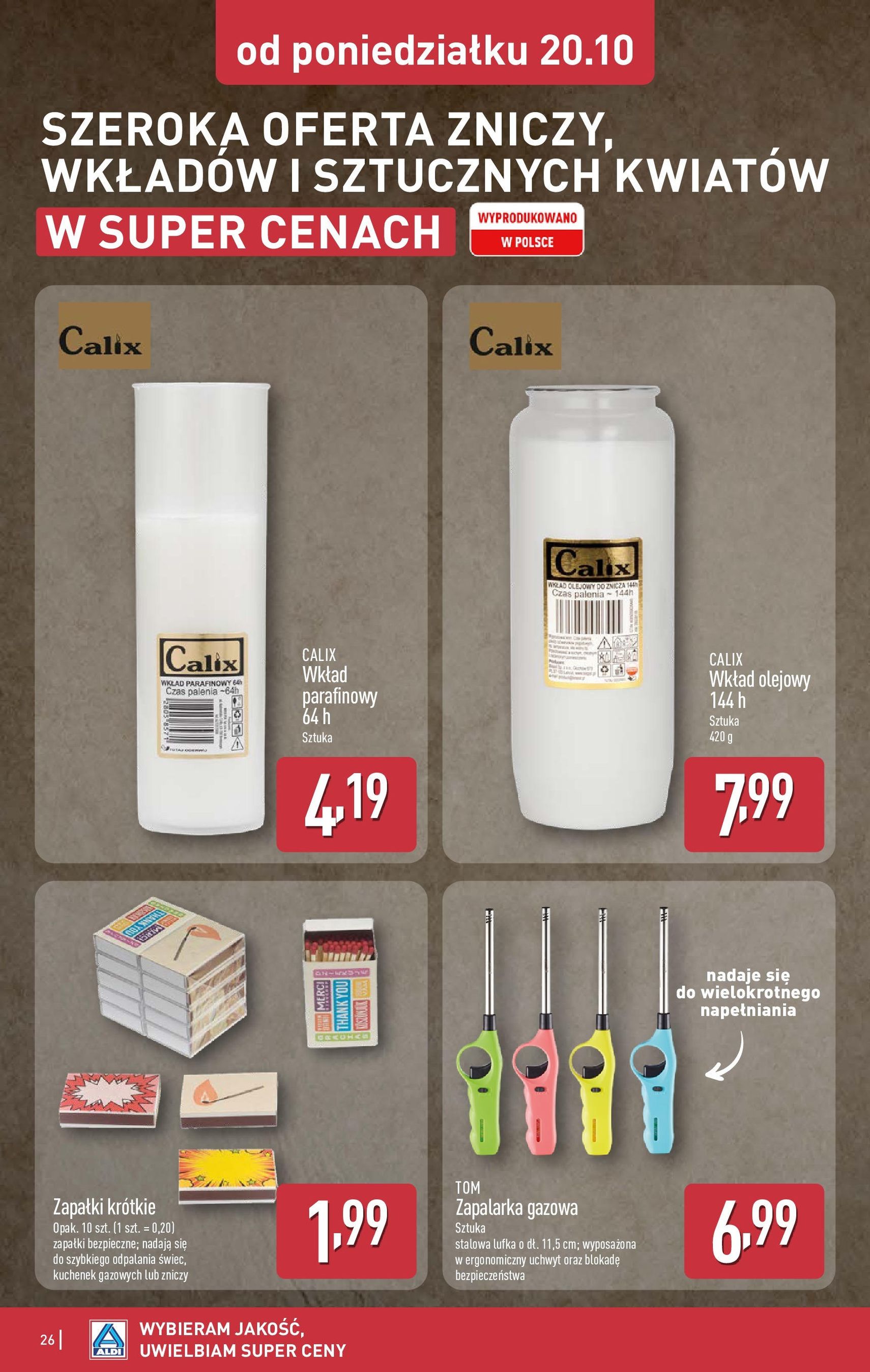 Aldi Gazetka - ważny gazetka od 20.10.2025 strona 26 z 41 Aldi Gazetka - ważny gazetka od 20.10.2025 strona 26 z 41