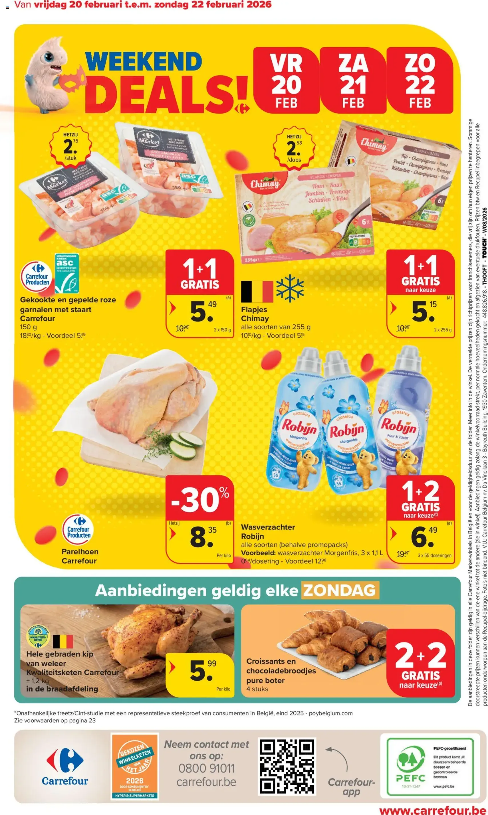Carrefour market folder week 8 - geldige folder vanaf 18/02/2026 pagina 24 van 24