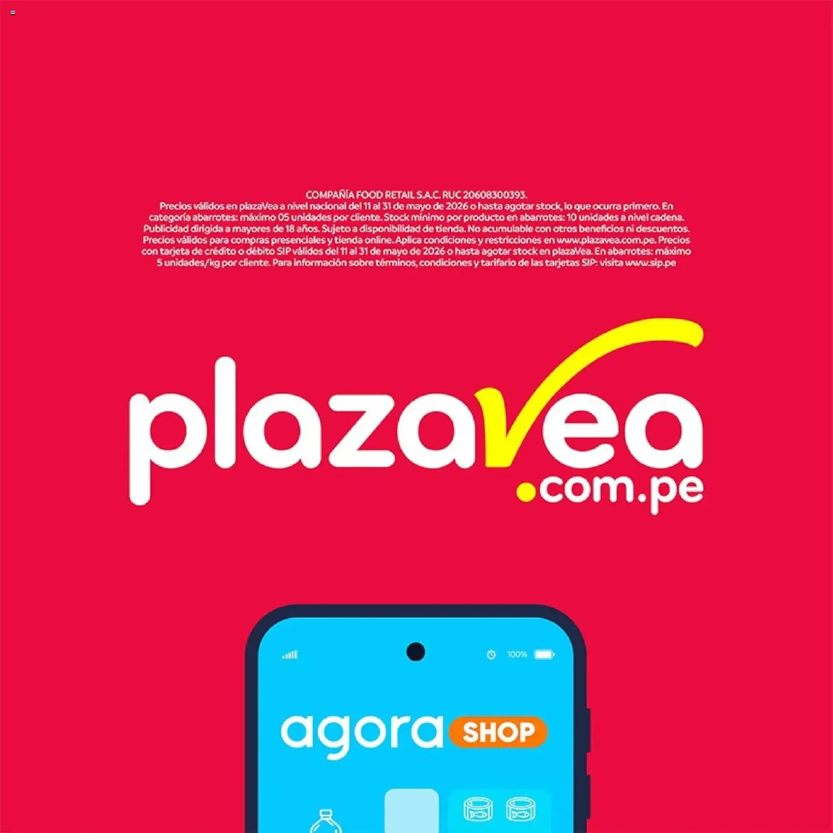 Plaza Vea catálogo - folleto válido desde 11/05/2026 página 32 de 32