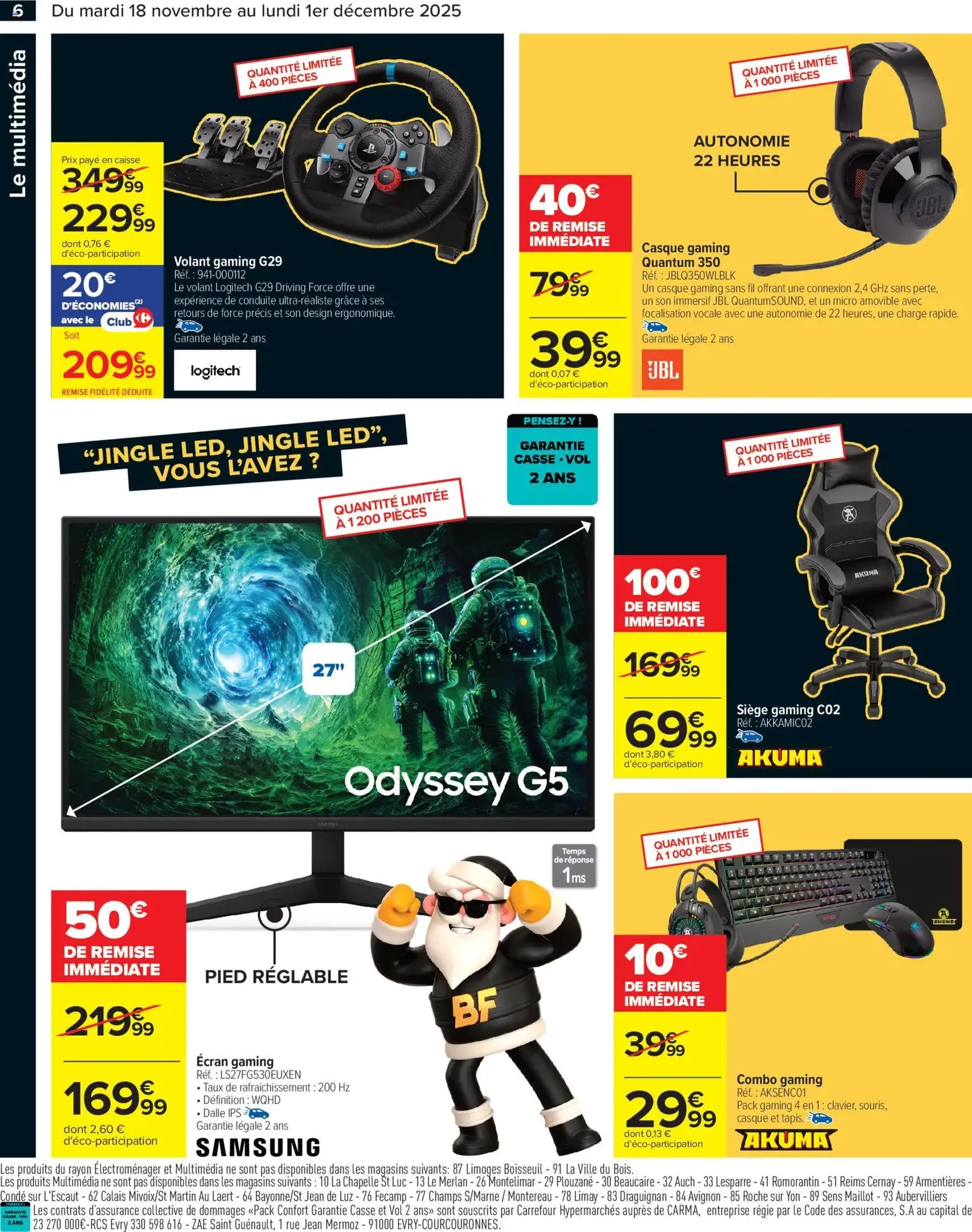 Carrefour Black Friday - brochure valable à partir du 18/11/2025, page 8 sur 44