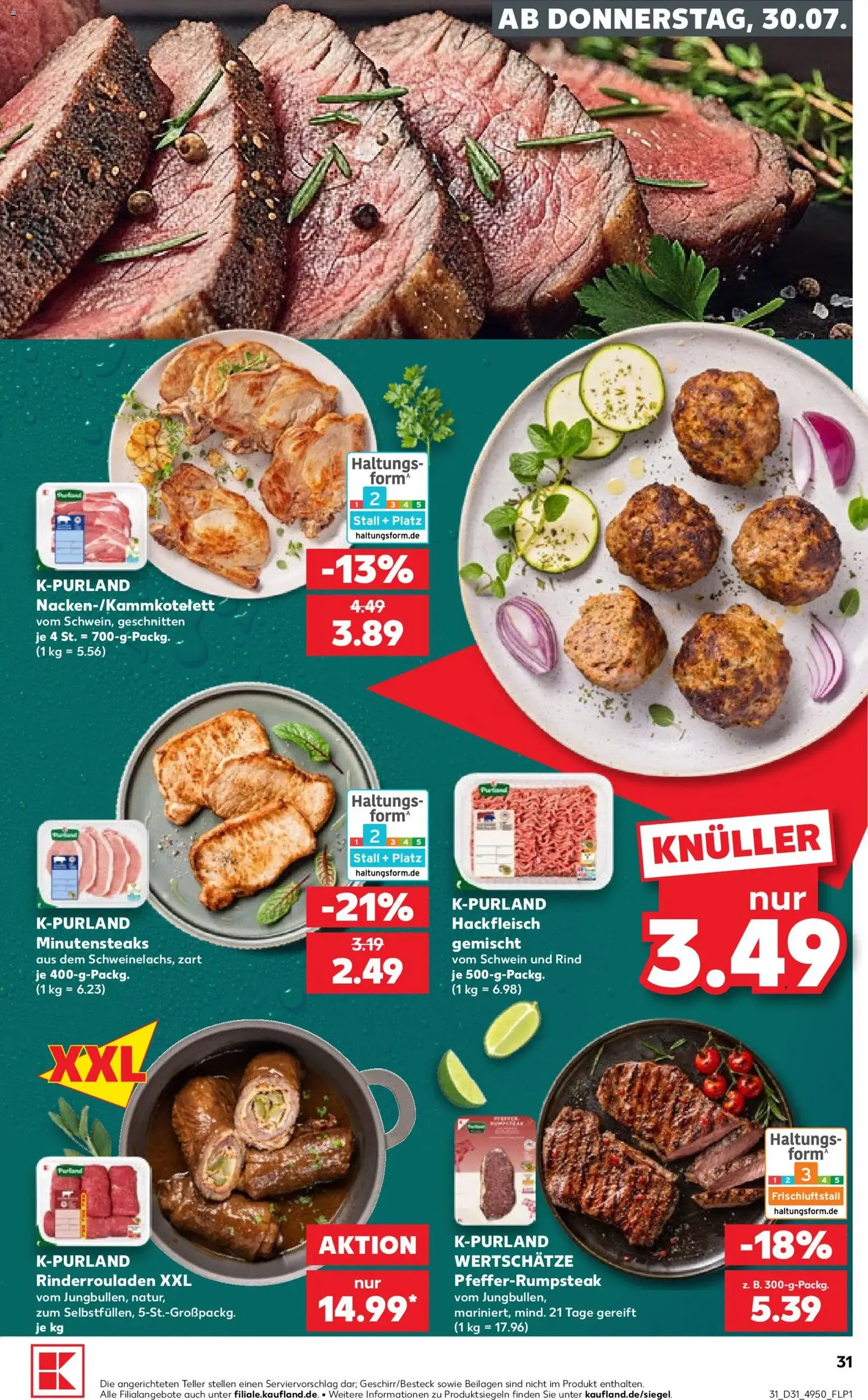 Kaufland DE -DE Folder - geldige folder vanaf 30-07-2026 pagina 31 van 66