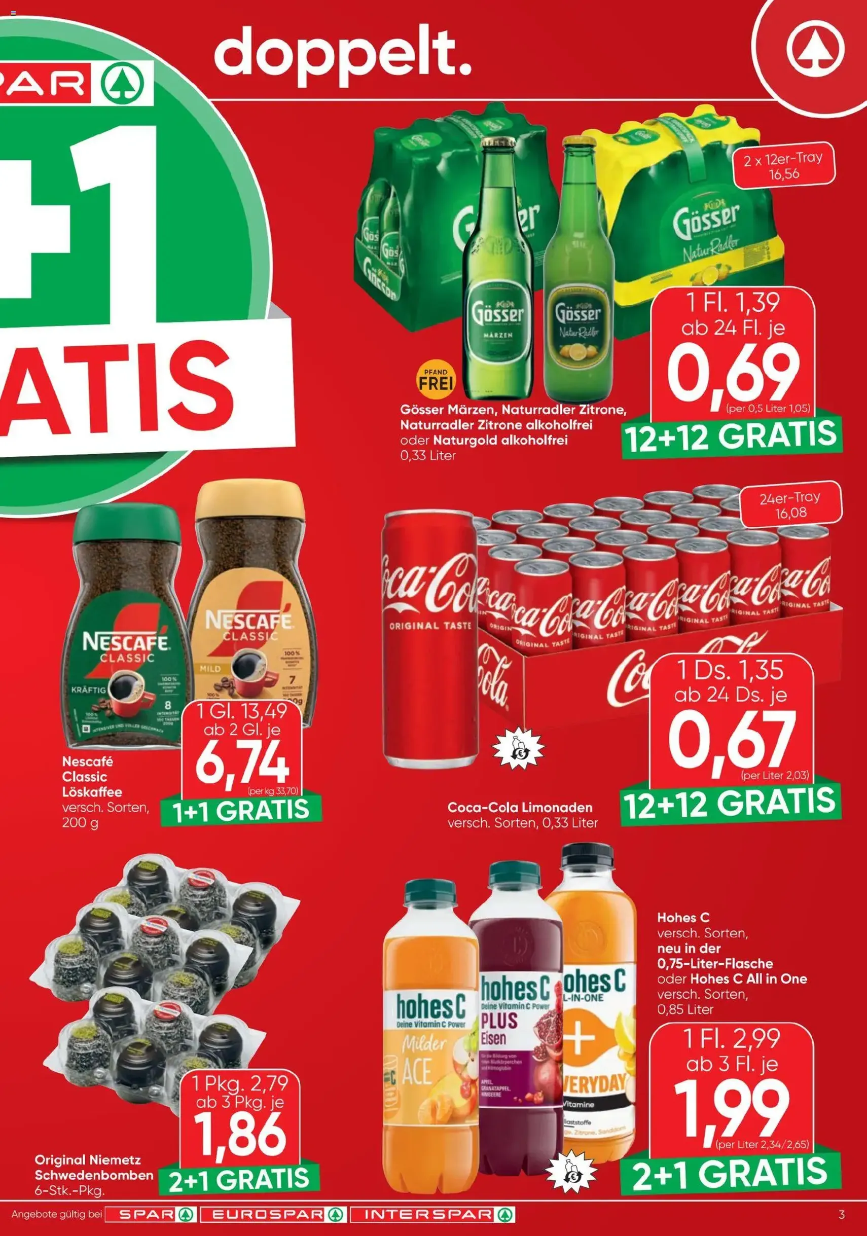 Spar Flugblatt - Gültiger Prospekt ab 20.11.2025, Seite 3 von insgesamt 20