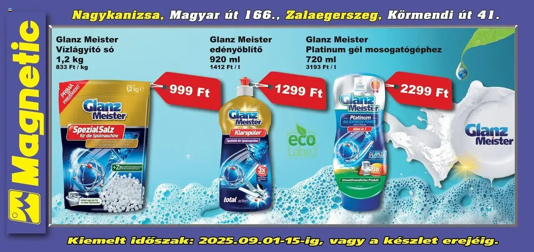 Magnetic - Óriásplakátok - 2025.09.01. érvényes szórólap 5 oldal 5 oldalból