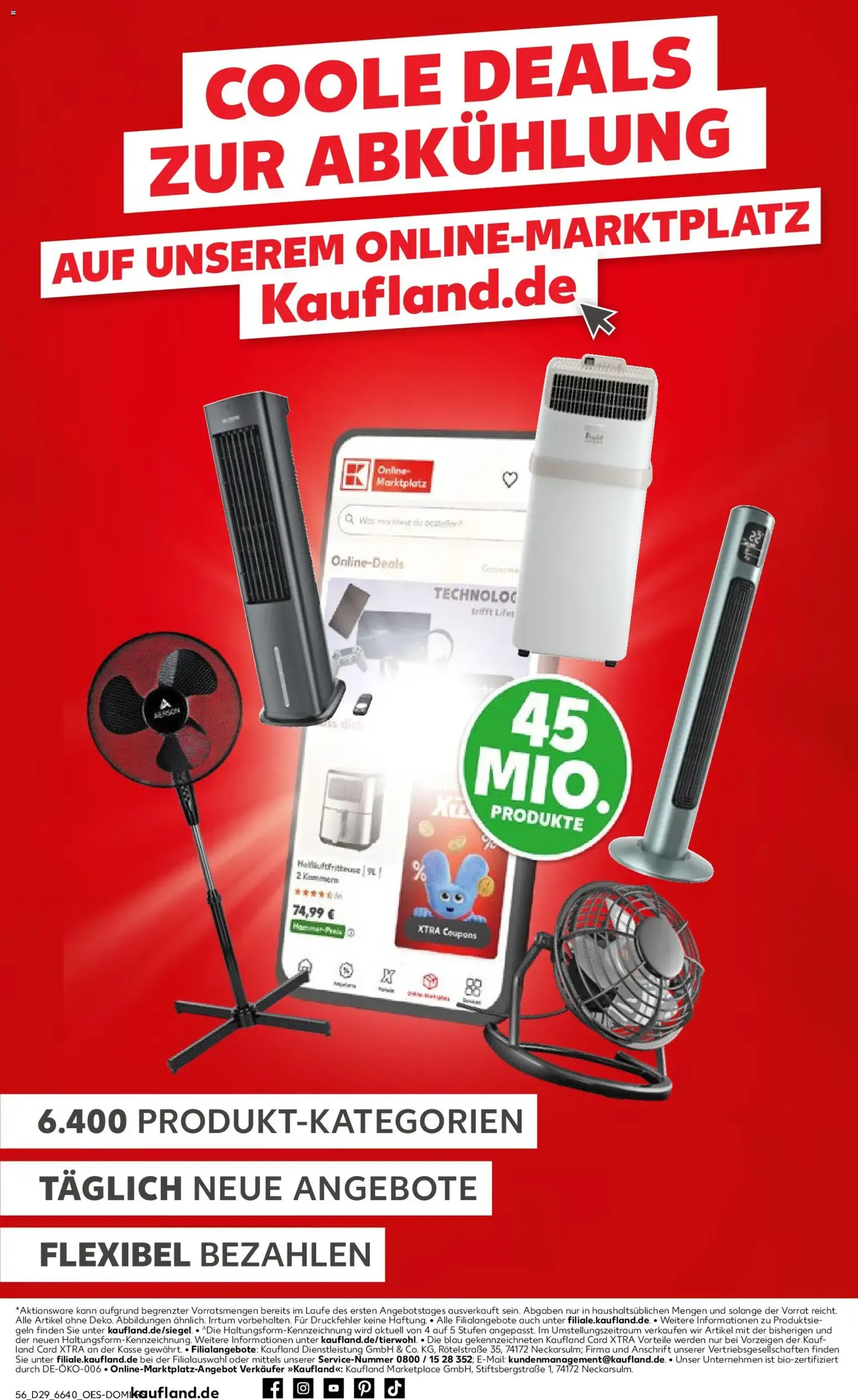 Kaufland DE -DE Folder - geldige folder vanaf 16-07-2026 pagina 56 van 56