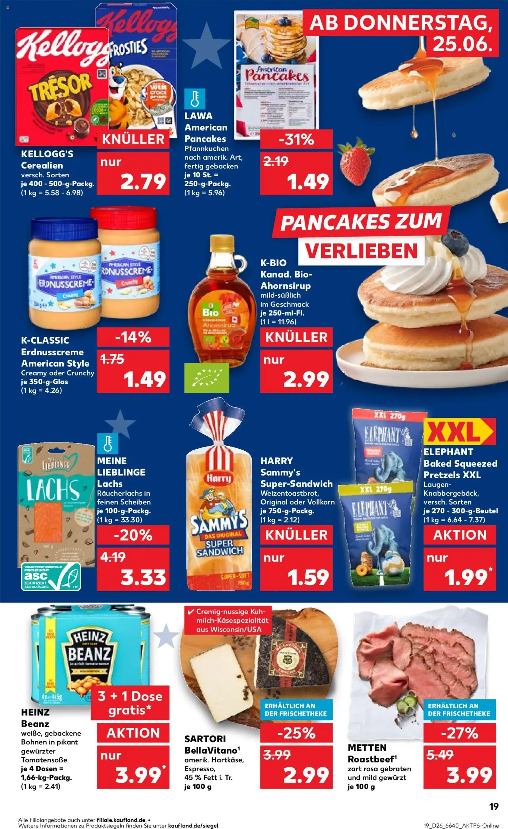 Kaufland Prospekt - Gültiger Prospekt ab 25.06.2026, Seite 19 von insgesamt 58