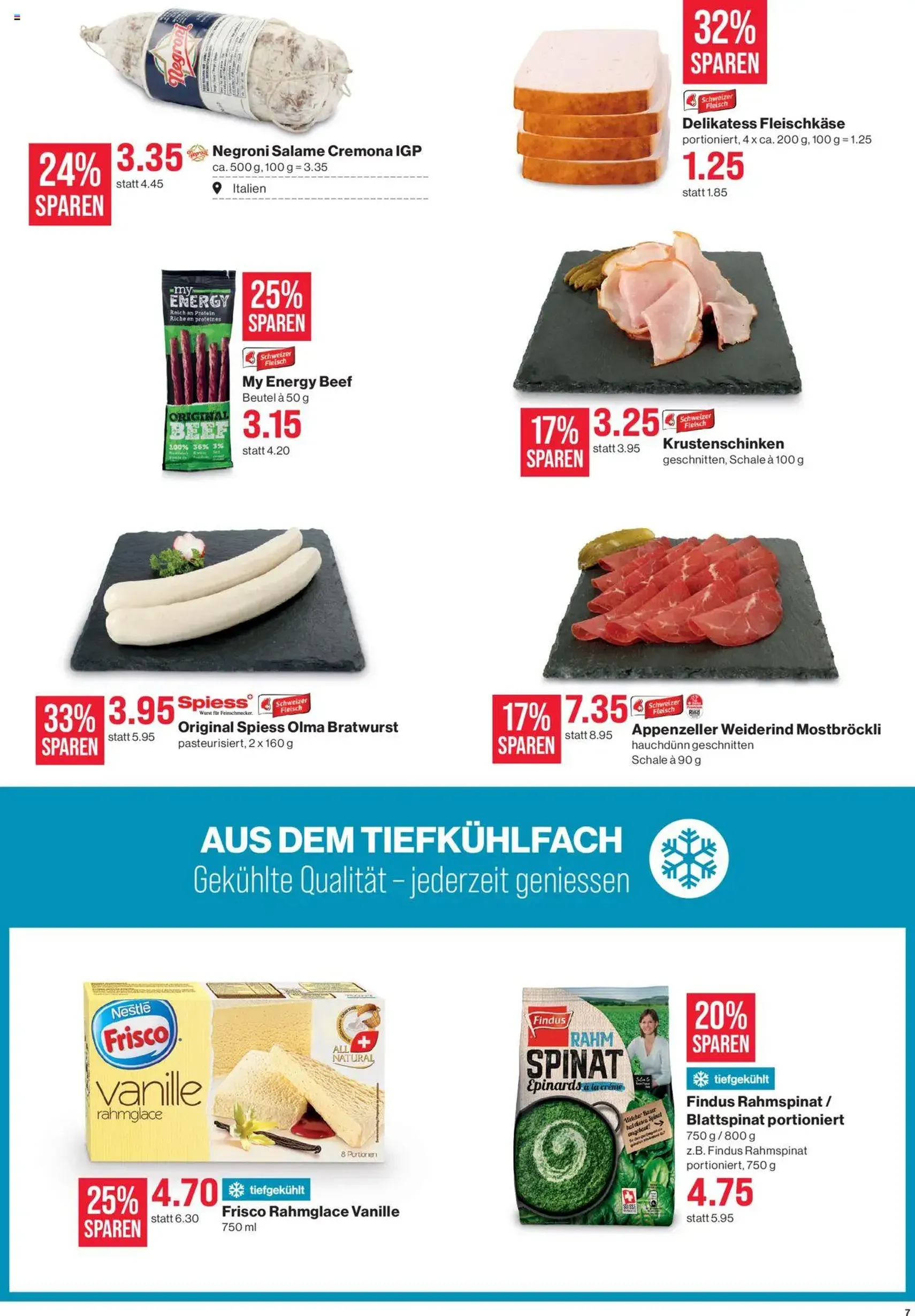 SPAR Aktionen - Gültiger Prospekt ab 11.09.2025, Seite 7 von insgesamt 22 SPAR Aktionen - Gültiger Prospekt ab 11.09.2025, Seite 7 von insgesamt 22