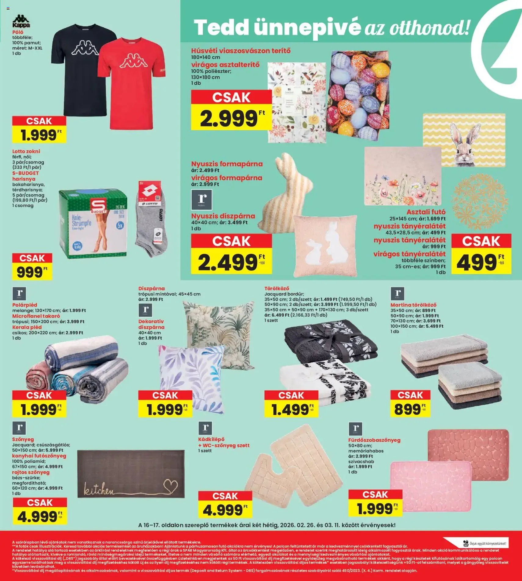 Interspar Akciós újság - 2026.02.26. érvényes szórólap 17 oldal 20 oldalból