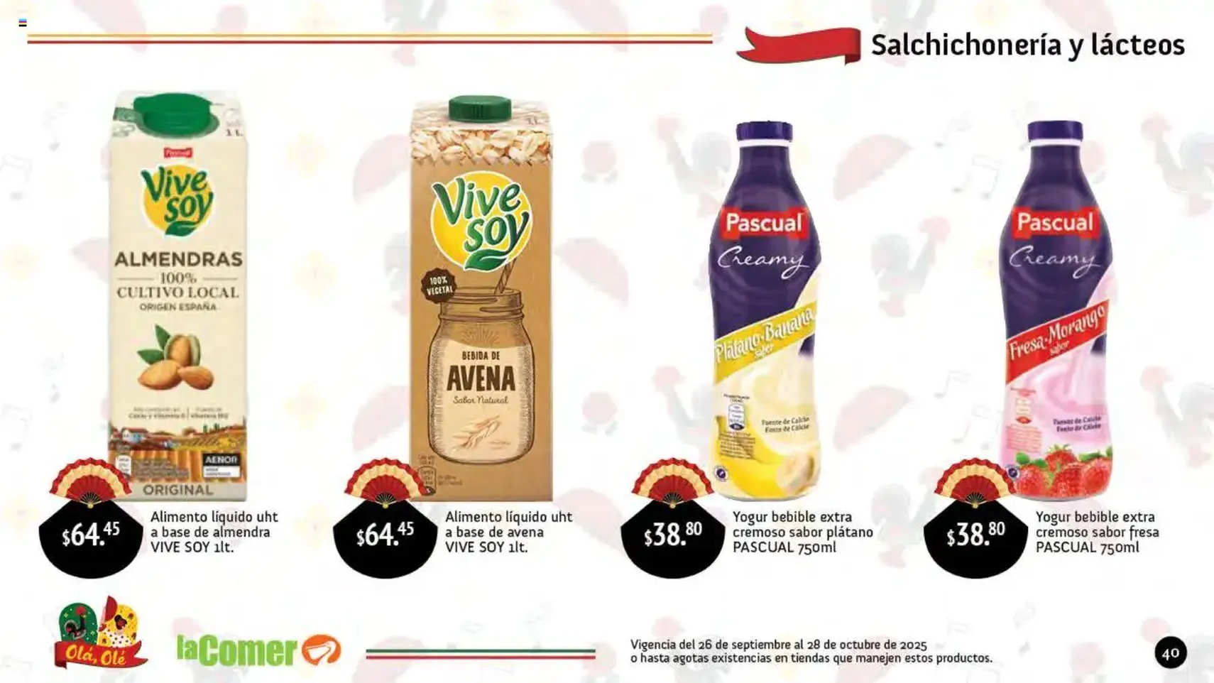 La Comer folleto Olá, Olé - folleto válido desde 26/09/2025 página 40 de 64 La Comer folleto Olá, Olé - folleto válido desde 26/09/2025 página 40 de 64