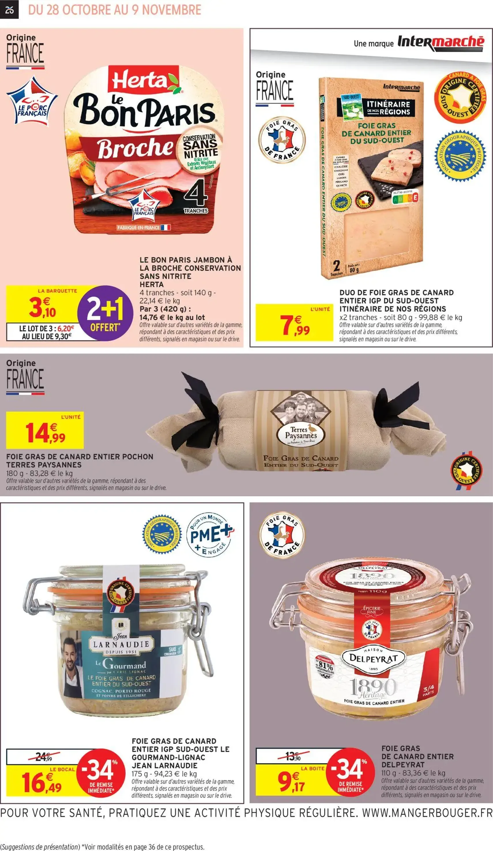 Intermarché catalogue semaine 44 - brochure valable à partir du 28/10/2025, page 14 sur 28 Intermarché catalogue semaine 44 - brochure valable à partir du 28/10/2025, page 14 sur 28