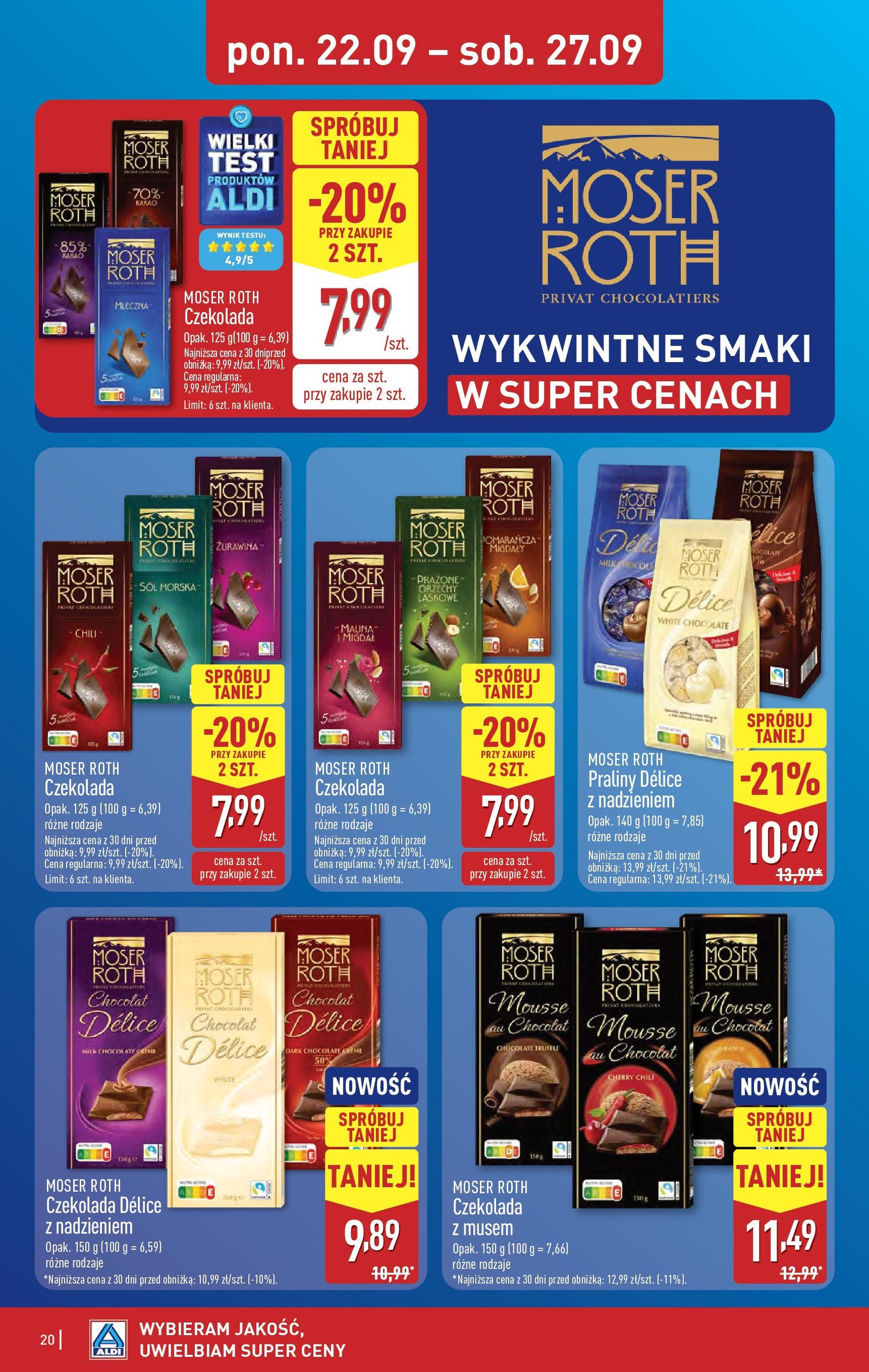 Aldi Gazetka - ważny gazetka od 22.09.2025 strona 20 z 41 Aldi Gazetka - ważny gazetka od 22.09.2025 strona 20 z 41