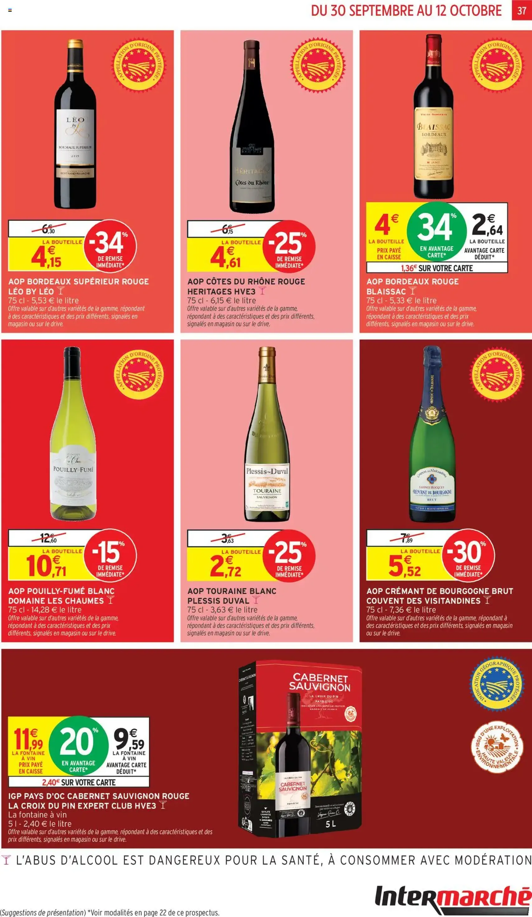 Intermarché - C'est encore notre très gros anniversaire - brochure valable à partir du 30/09/2025, page 37 sur 52