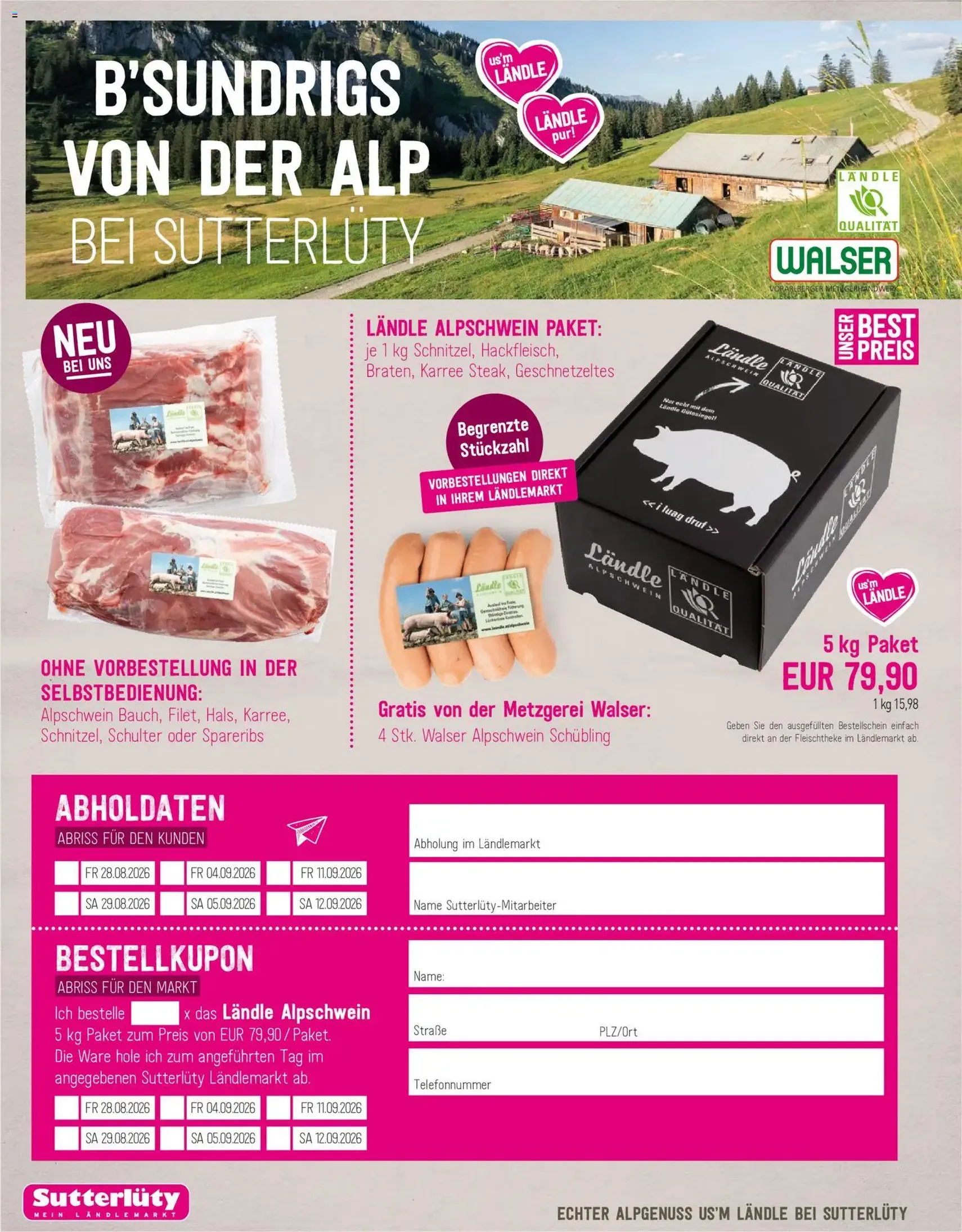 Sutterlüty Flugblatt - Gültiger Prospekt ab 13.08.2026, Seite 10 von insgesamt 20