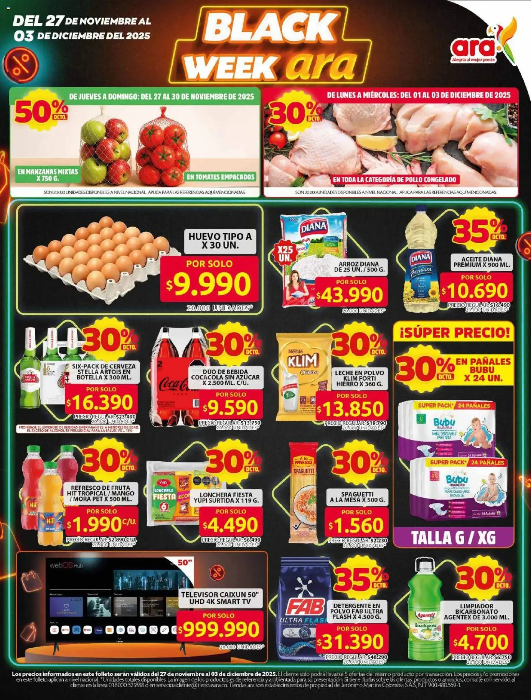 Ara - Black friday - folleto válido desde 27/11/2025 página 1 de 12