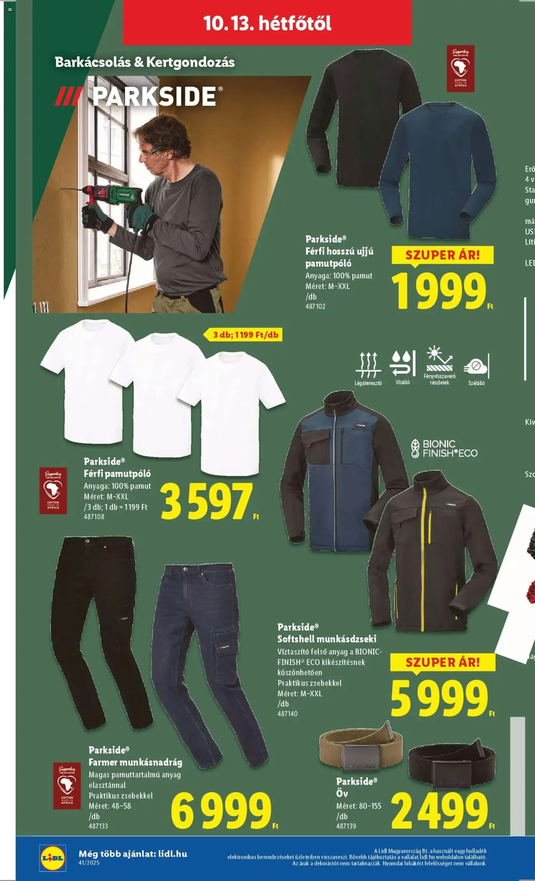 Lidl Akciós újság - 2025.10.09. érvényes szórólap 52 oldal 64 oldalból