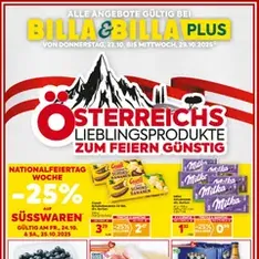 Billa Flugblatt - Prospekt Vorschau gültig ab 23.10.2025