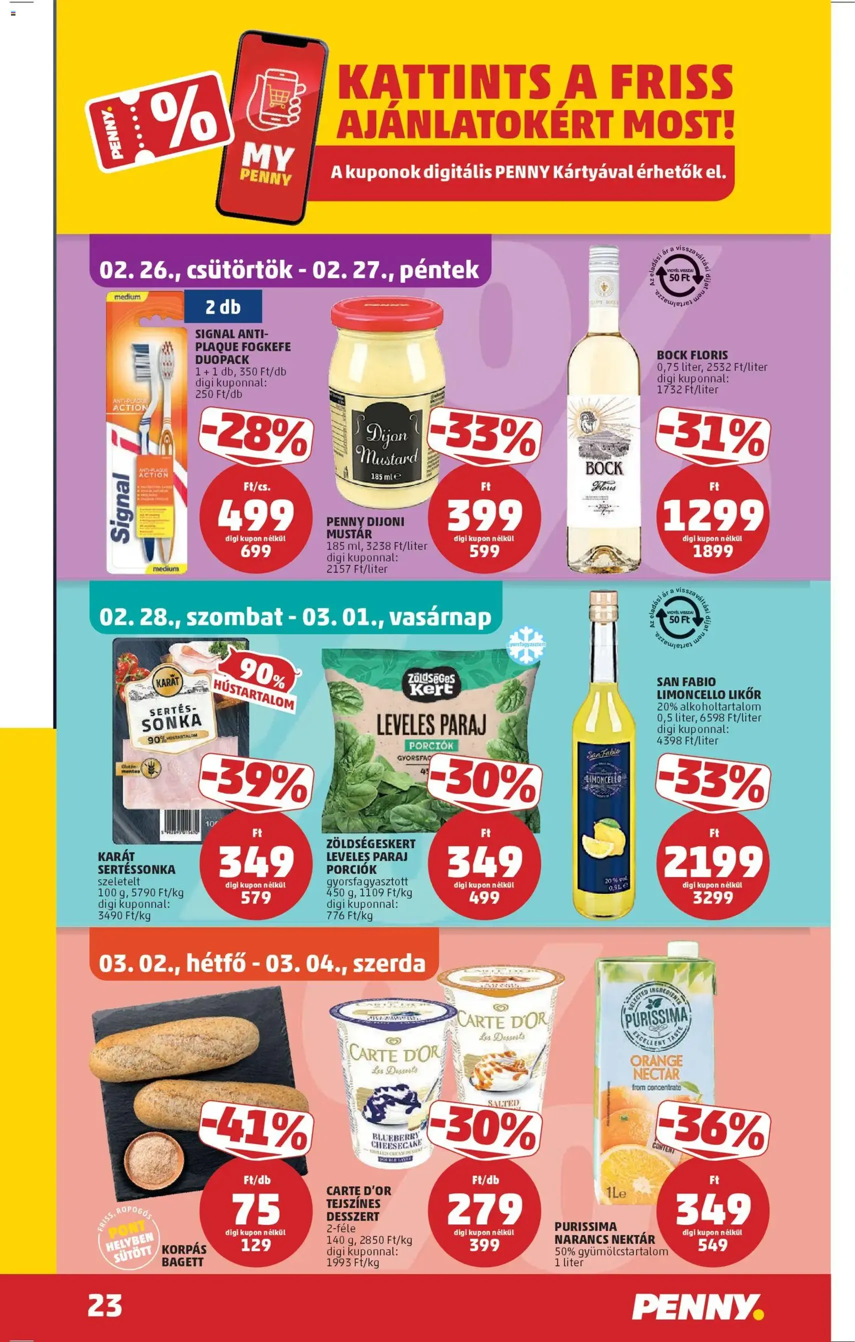 PENNY Akciós újság - 2026.02.26. érvényes szórólap 27 oldal 39 oldalból