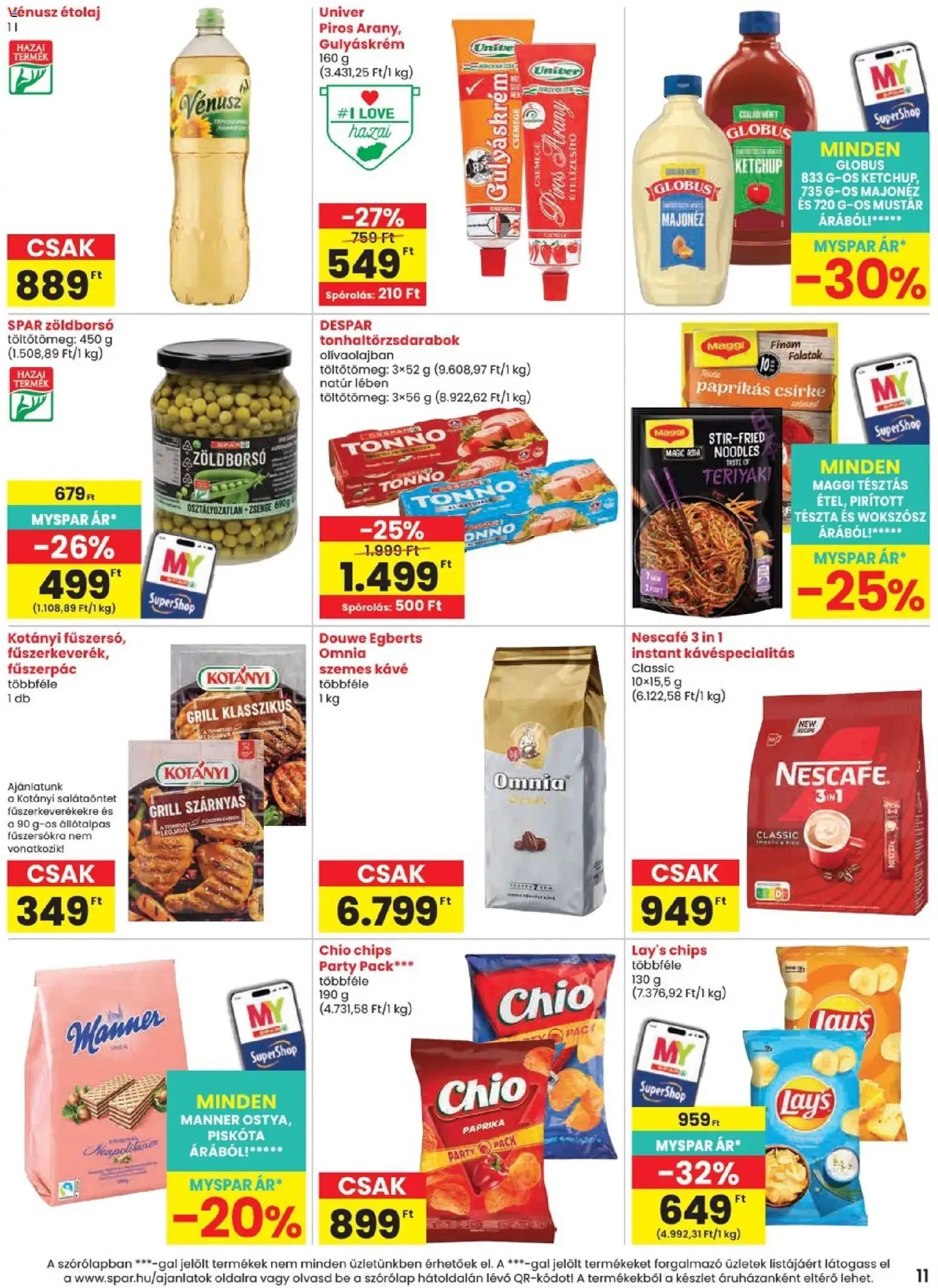 Spar akciós újság - 2026.08.06. érvényes szórólap 11 oldal 20 oldalból