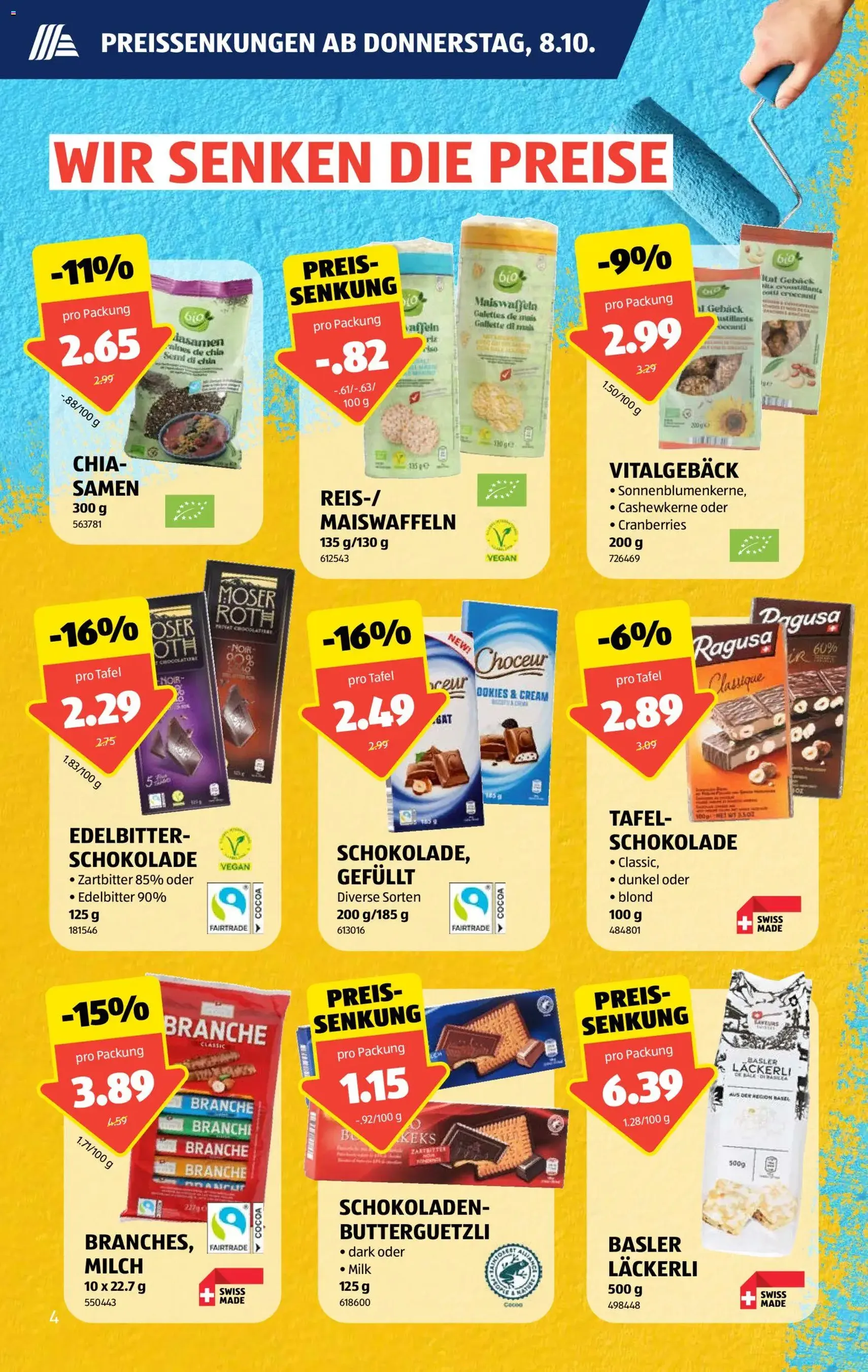 Aldi aktionen - Gültiger Prospekt ab 08.10.2026, Seite 4 von insgesamt 34