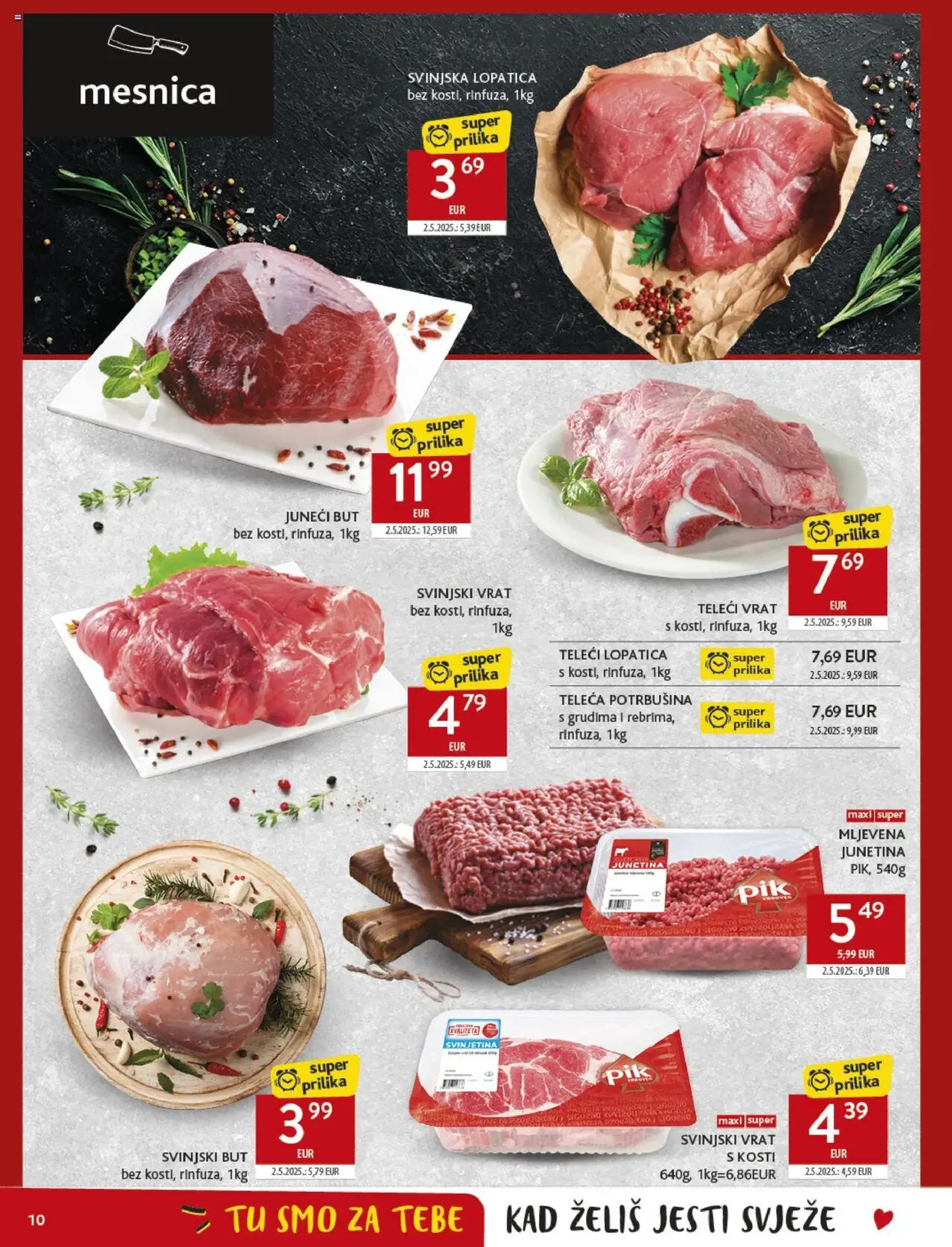 Konzum HR Akciós újság - 2025.07.30. érvényes szórólap 10 oldal 40 oldalból Konzum HR Akciós újság - 2025.07.30. érvényes szórólap 10 oldal 40 oldalból