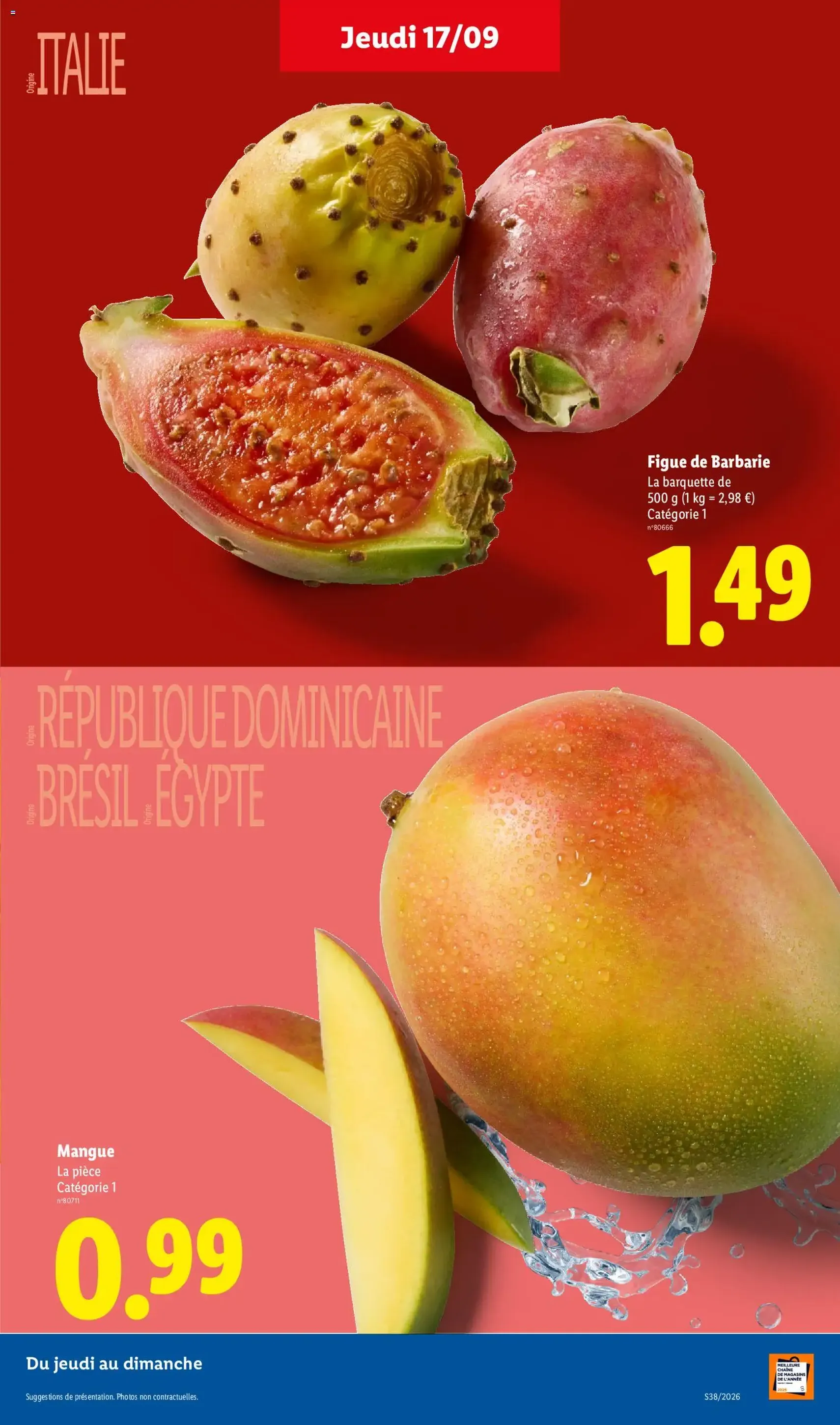 LIDL catalogue - brochure valable à partir du 17/09/2026, page 5 sur 67