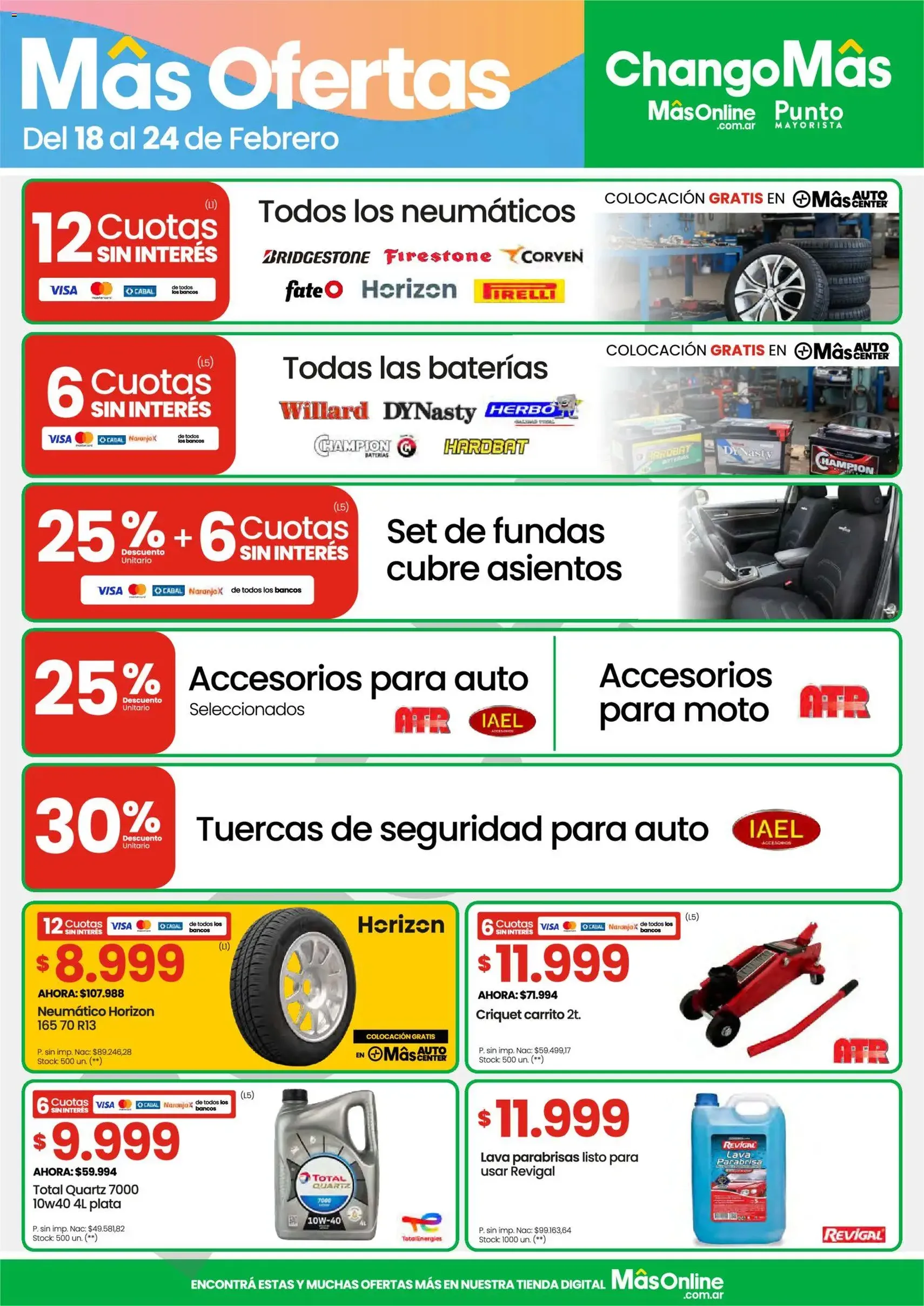 Changomas ofertas - folleto válido desde 18/02/2026 página 17 de 21