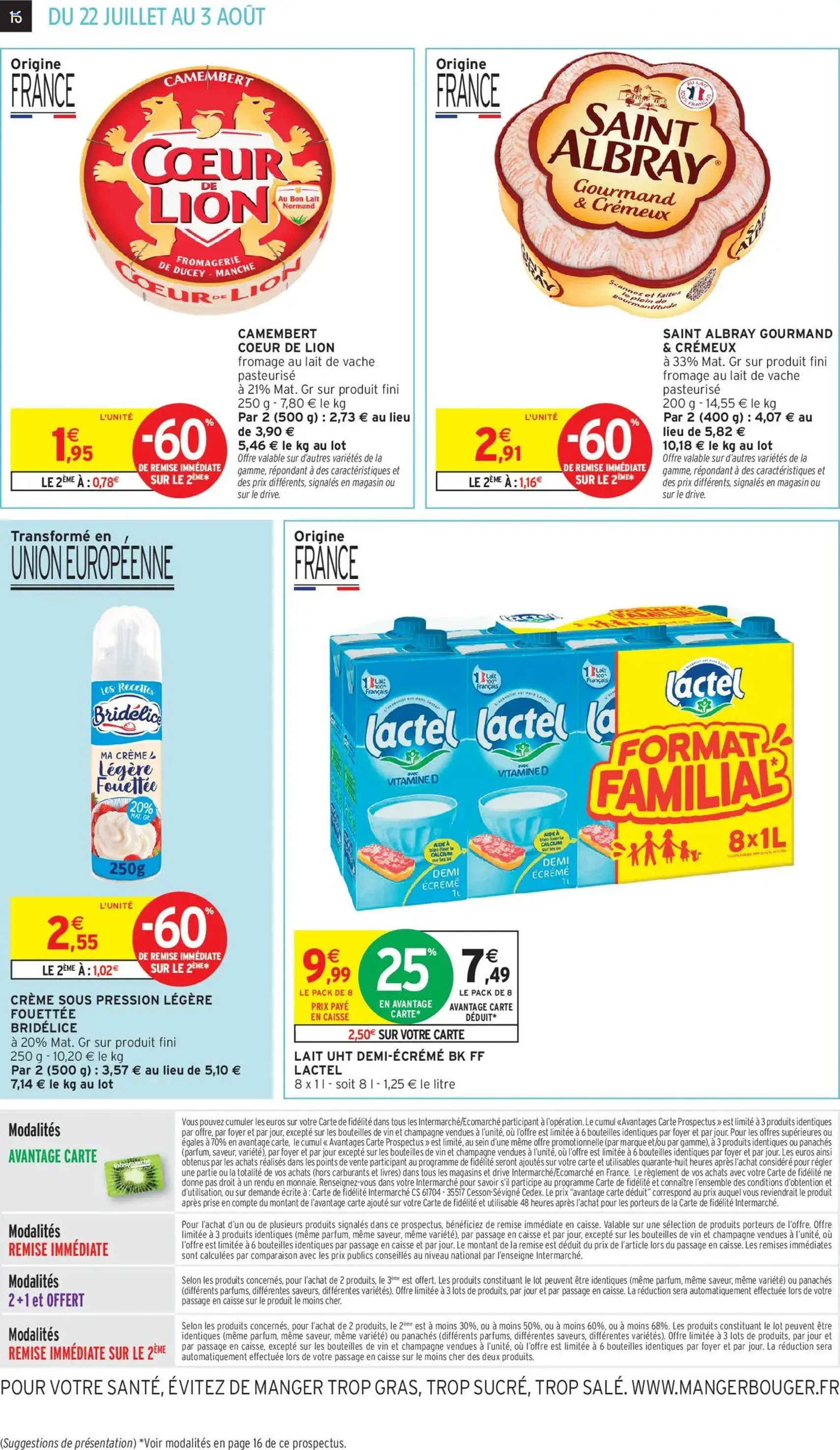 Intermarché catalogue semaine 29 - brochure valable à partir du 22/07/2025, page 16 sur 32