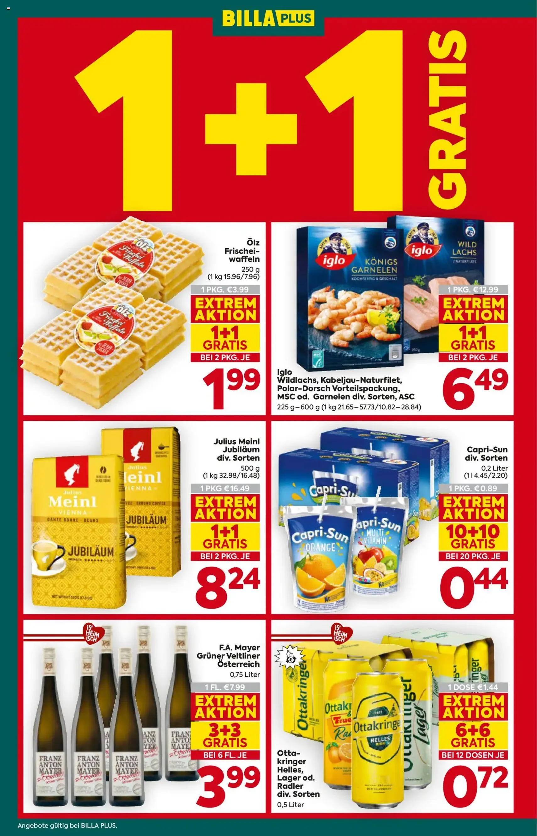 Billa Plus Flugblatt - Gültiger Prospekt ab 06.08.2026, Seite 4 von insgesamt 16