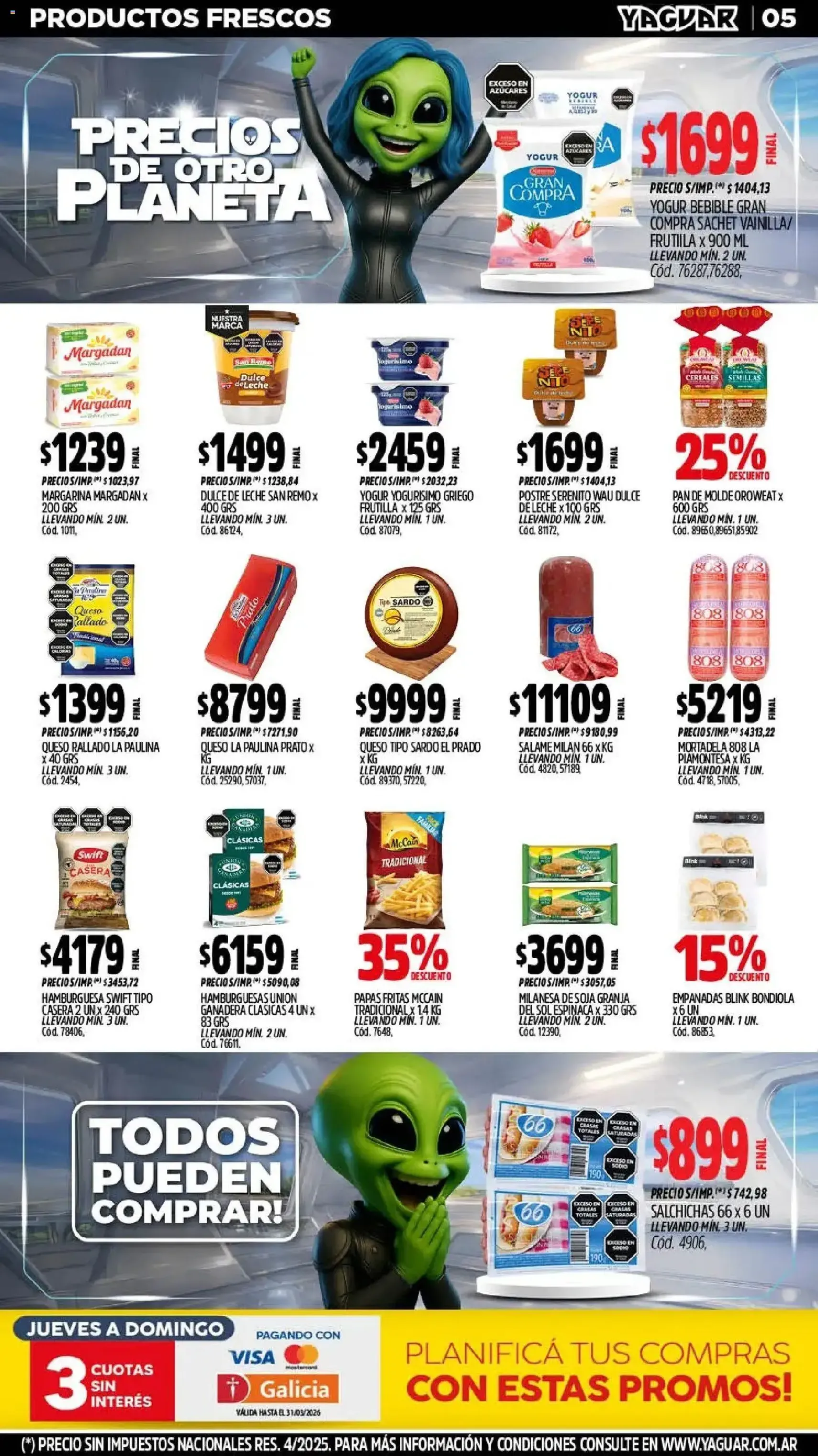 Yaguar catálogo - folleto válido desde 02/03/2026 página 5 de 17