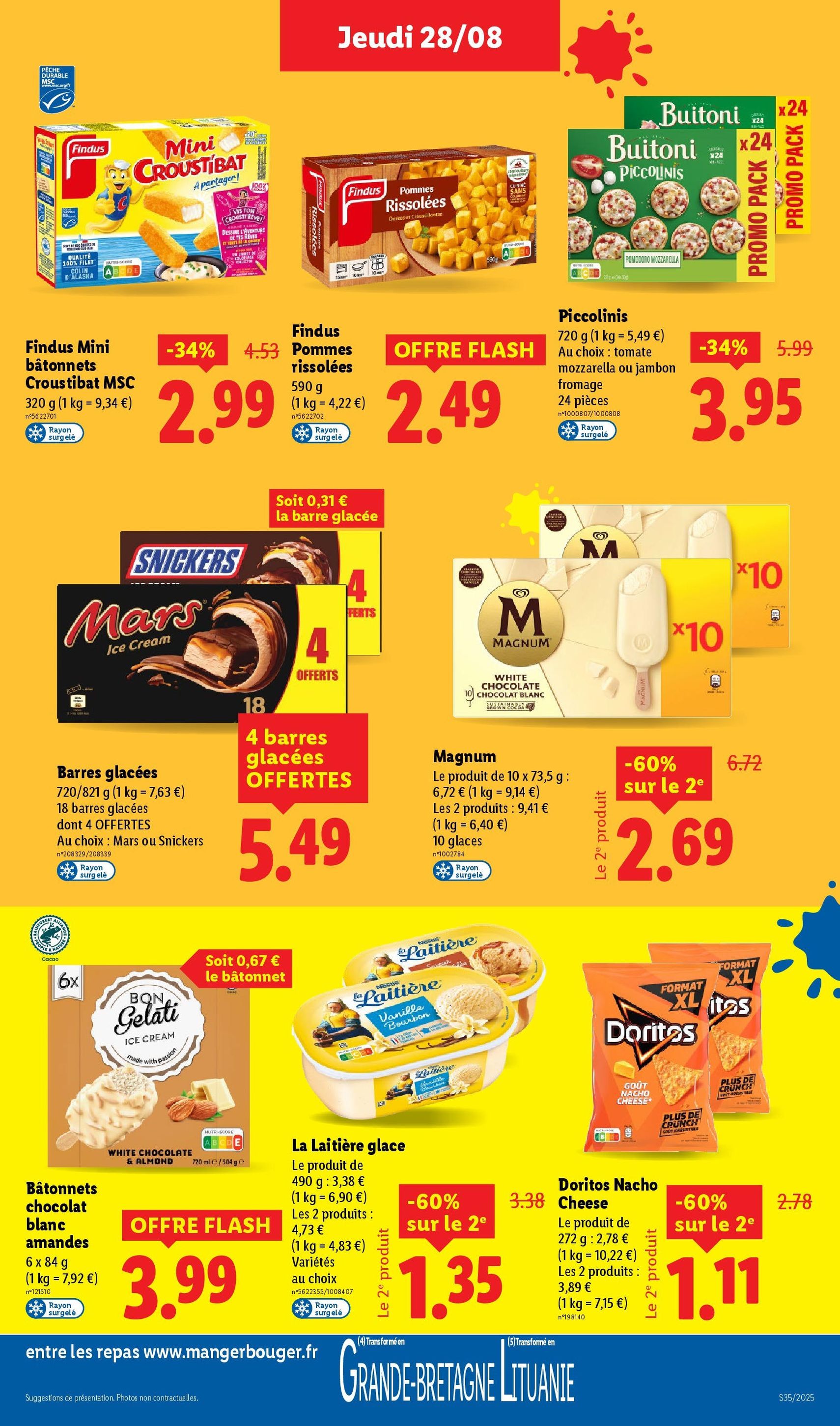 LIDL catalogue semaine 35 - brochure valable à partir du 28/08/2025, page 15 sur 73 LIDL catalogue semaine 35 - brochure valable à partir du 28/08/2025, page 15 sur 73