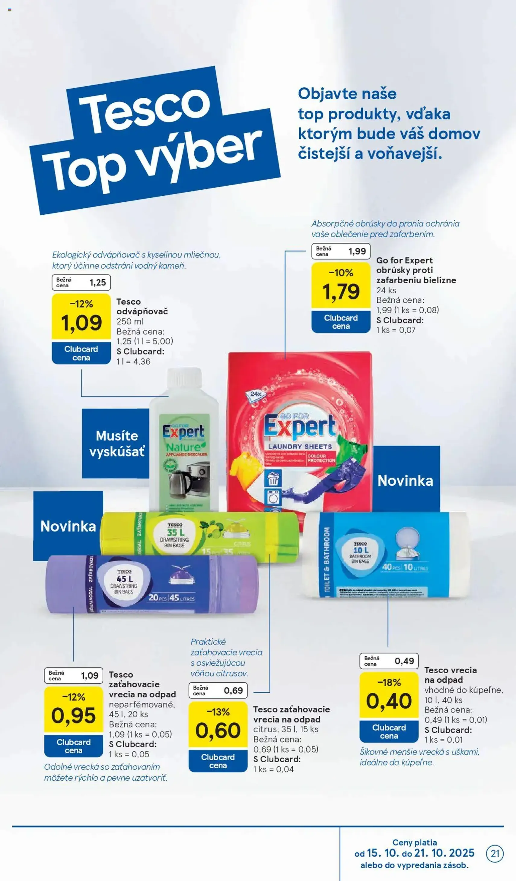 Tesco Hypermarket - leták - platný leták od 15.10.2025 strana 21 z 42