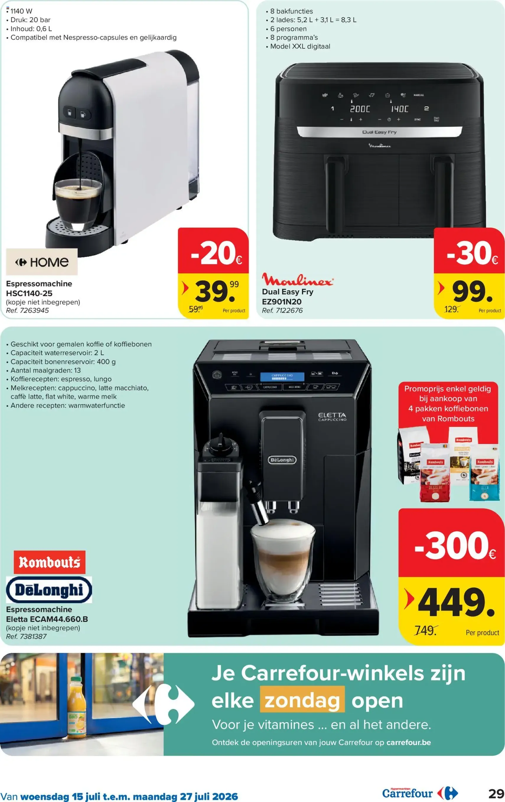 Carrefour folder week 29 - geldige folder vanaf 15/07/2026 pagina 29 van 45