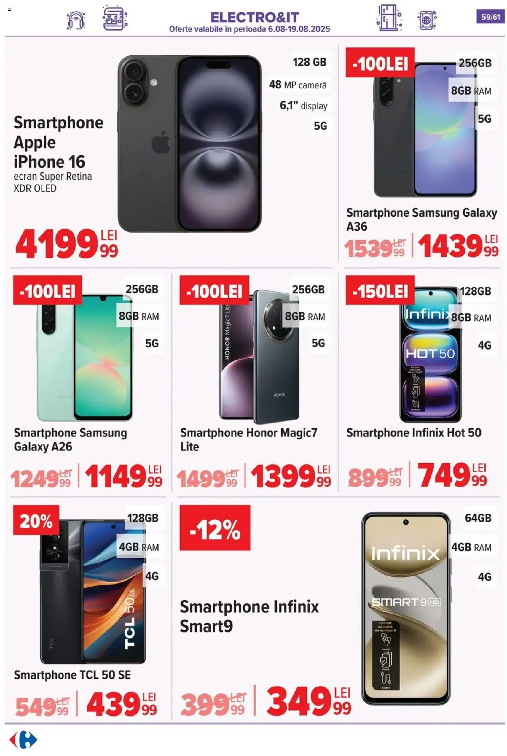 Catalog Carrefour - cataloage valabile începând cu 13.08.2025 pagina 60 din 62 Catalog Carrefour - cataloage valabile începând cu 13.08.2025 pagina 60 din 62