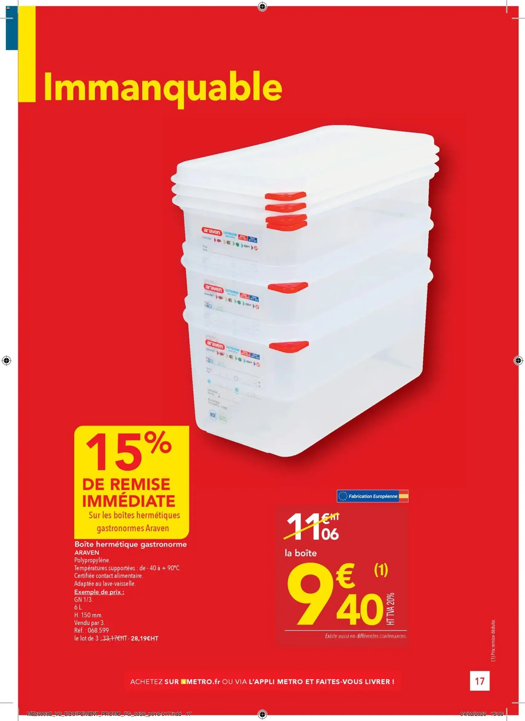 METRO catalogue - brochure valable à partir du 26/02/2026, page 17 sur 32