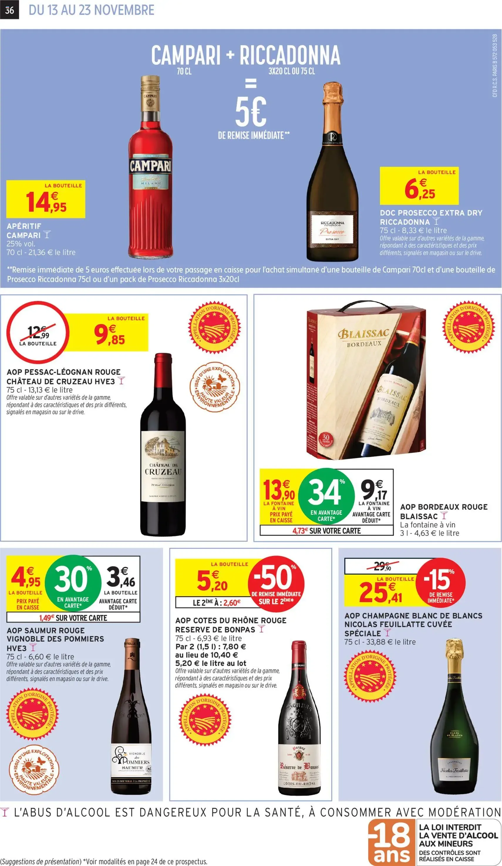 Intermarché catalogue semaine 46 - brochure valable à partir du 13/11/2025, page 36 sur 48