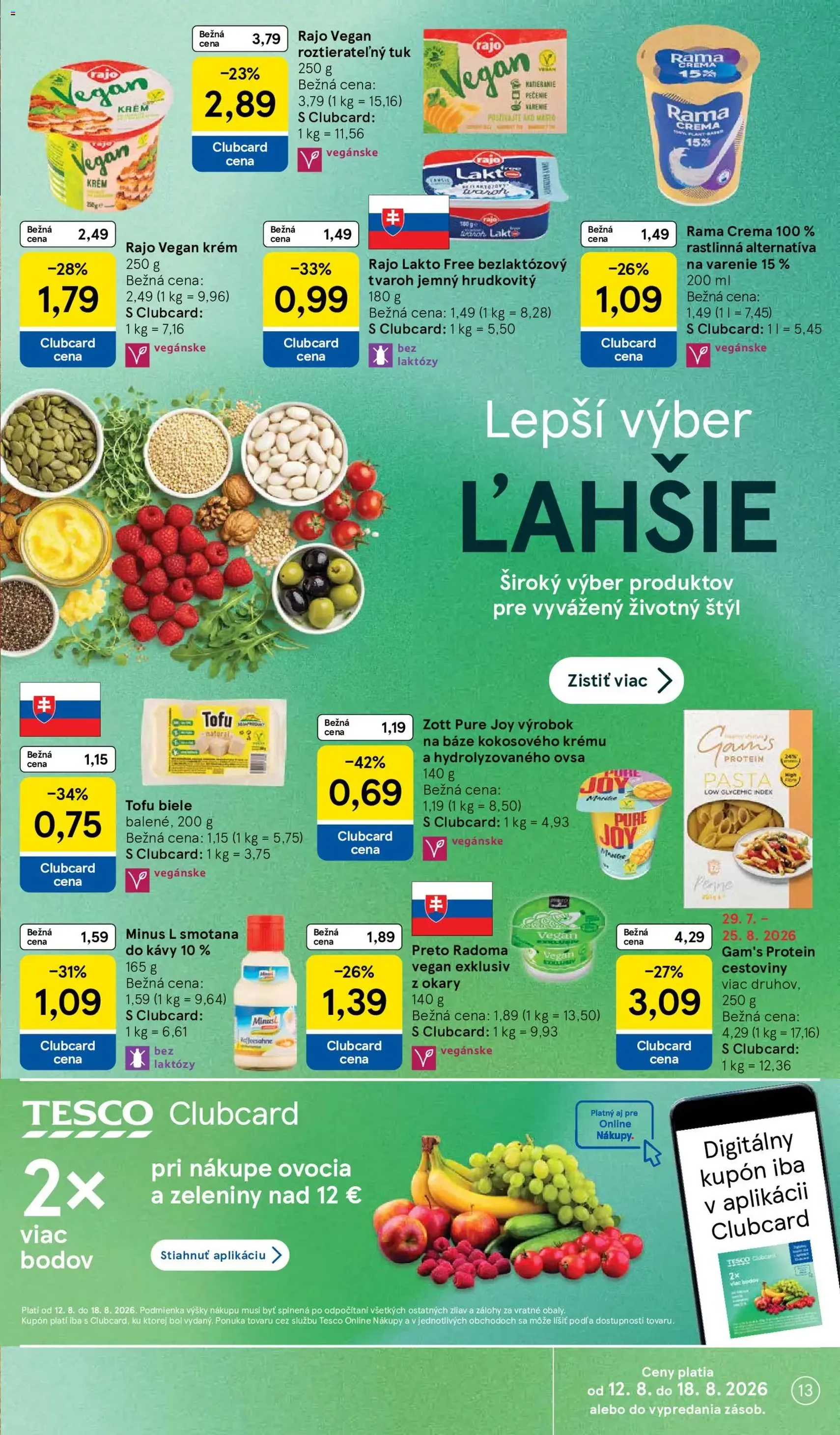 Tesco Hypermarket - leták - platný leták od 12.08.2026 strana 13 z 54