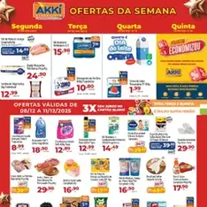 Akki Atacadista - Ofertas da semana - pré-visualização do folheto, válido a partir de 08/12/2025