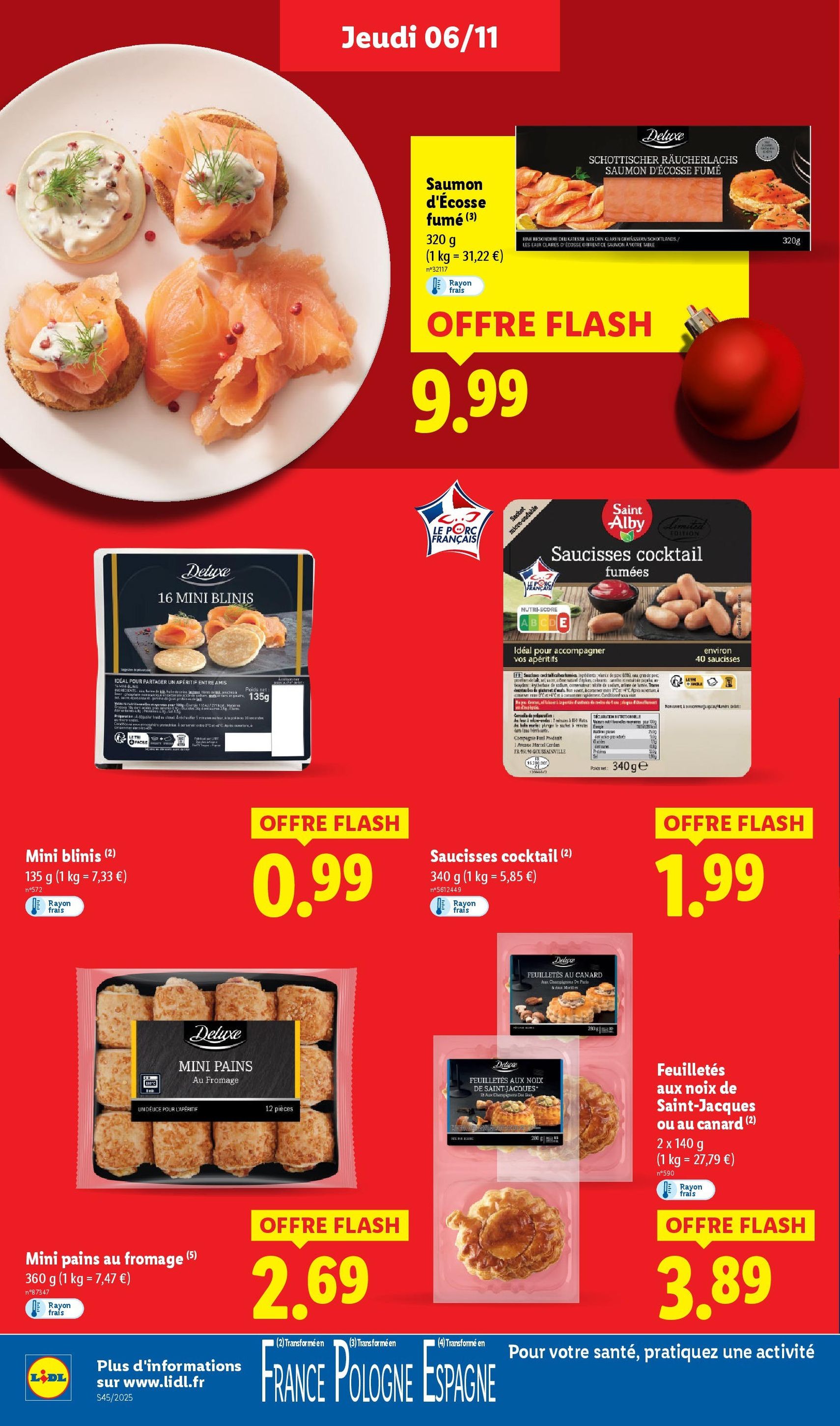 LIDL catalogue semaine 45 - brochure valable à partir du 06/11/2025, page 22 sur 95